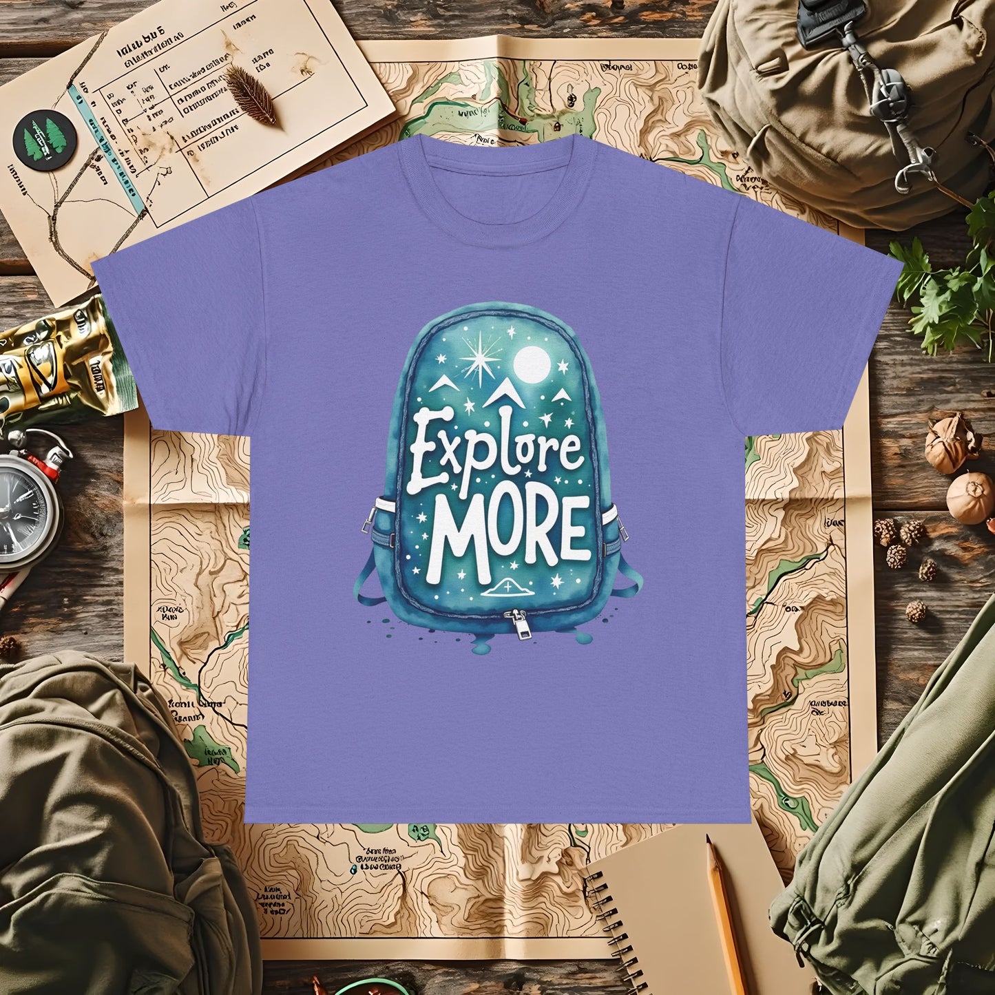 Explore More Outdoor Adventure T-Shirts | Camping, Hiking, Rafting & Kayaking Tees for Nature Lovers