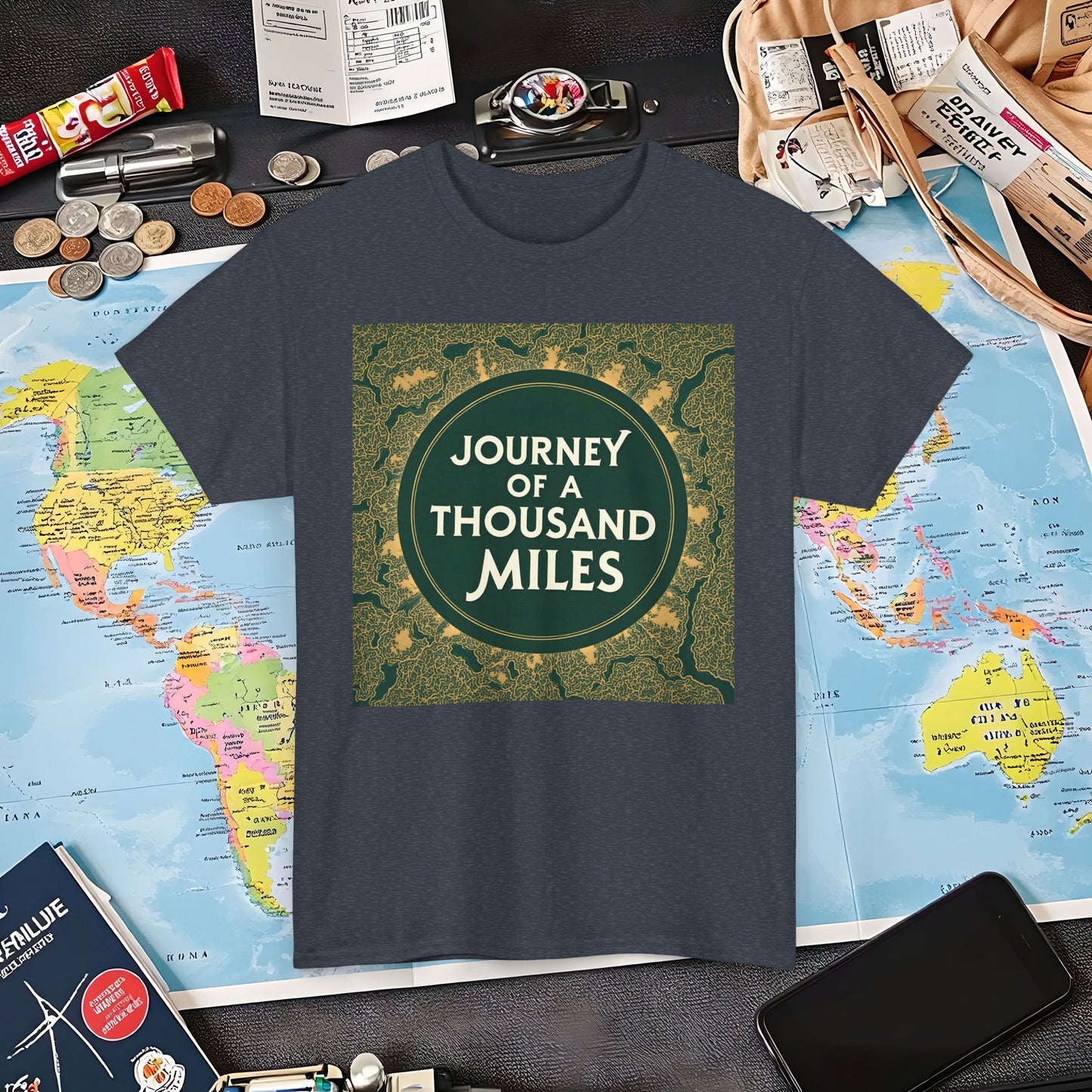 Wanderlust JourneyAir Travel T-Shirts | Jetsetter, Airport, and International Flight Tees