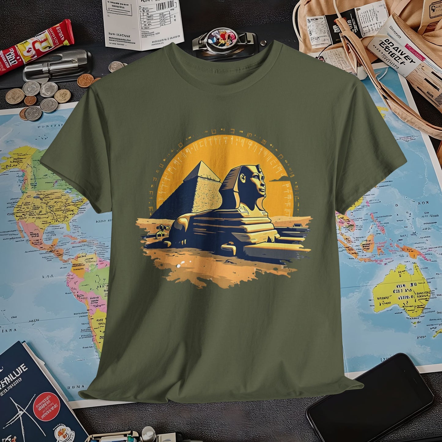 Cairo Mystique Air Travel T-Shirts | Jetsetter, Airport, and International Flight Tees