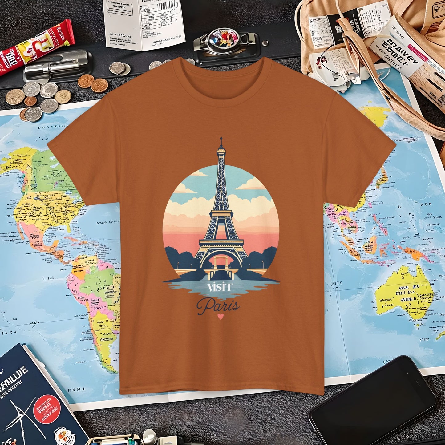 Paris Dreams Air Travel T-Shirts | Jetsetter, Airport, and International Flight Tees