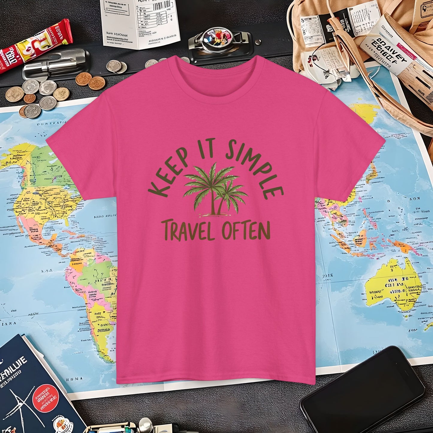 Simple Travel Air Travel T-Shirts | Jetsetter, Airport, and International Flight Tees