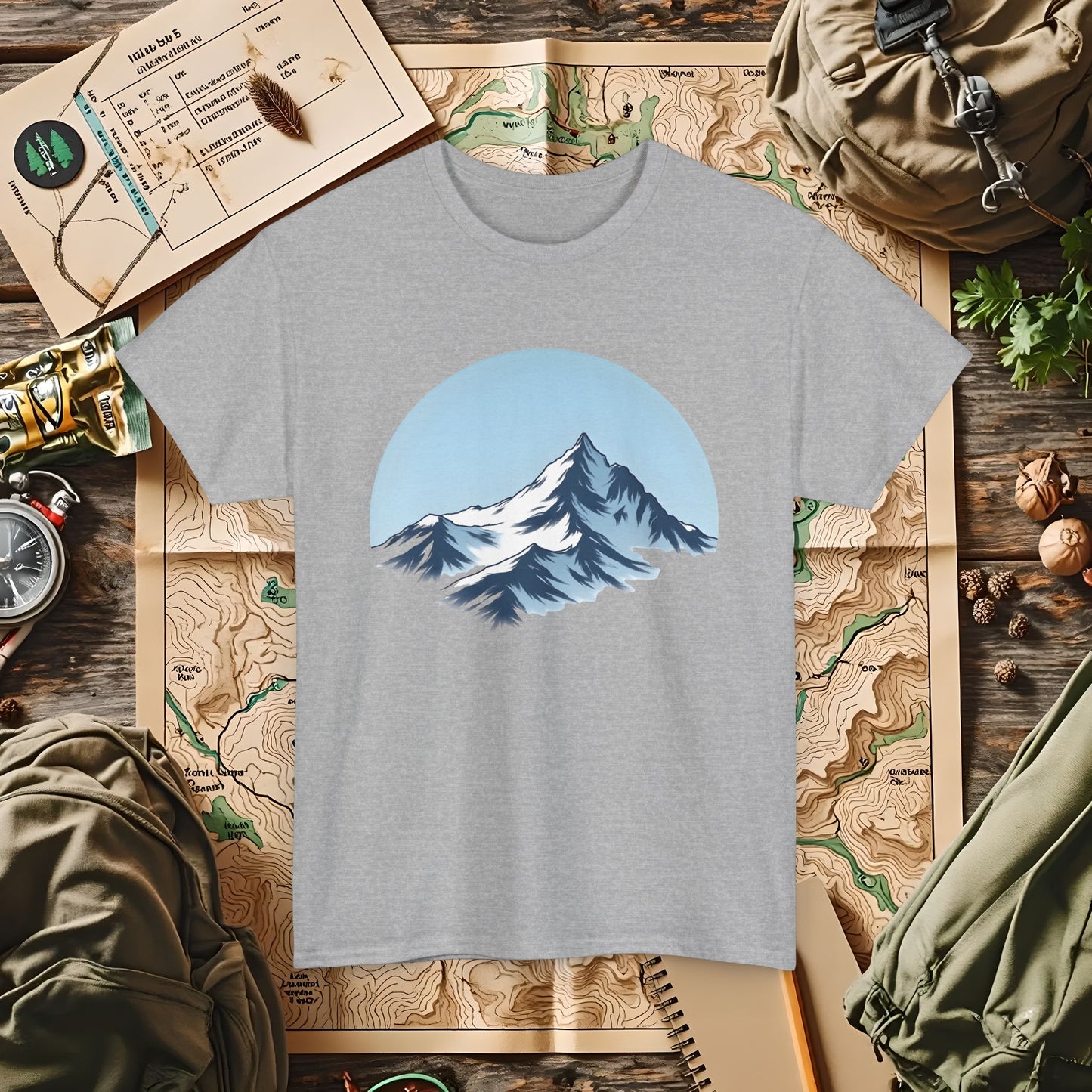 Mountain Escape Outdoor Adventure T-Shirts | Camping, Hiking, Rafting & Kayaking Tees for Nature Lovers