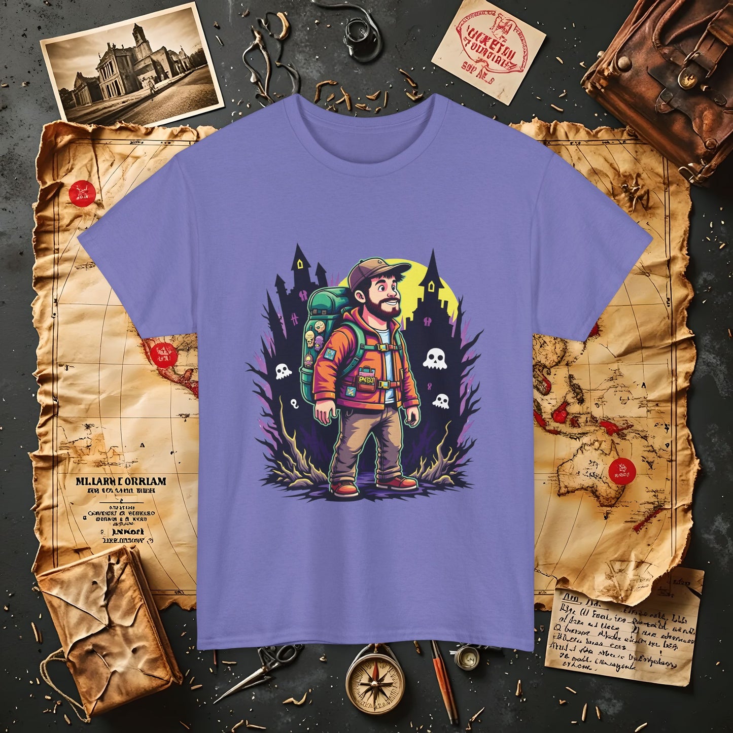 Ghost Hunt Thrillseeker Dark Tourism T-Shirts | Hauntingly Cool Travel Tees for the Morbidly Curious