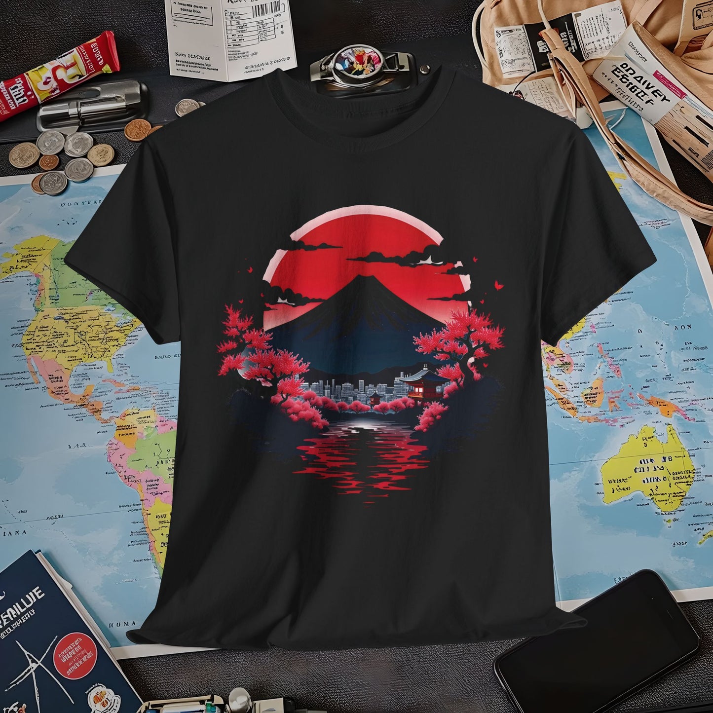Tokyo Vibes Air Travel T-Shirts | Jetsetter, Airport, and International Flight Tees