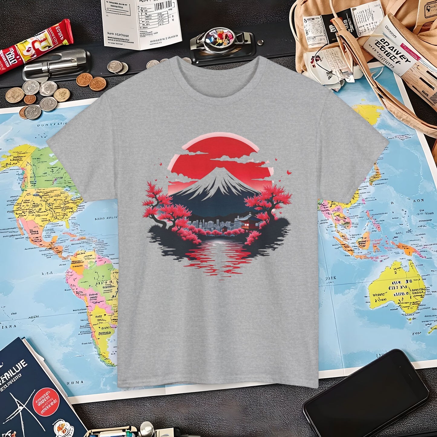 Tokyo Vibes Air Travel T-Shirts | Jetsetter, Airport, and International Flight Tees