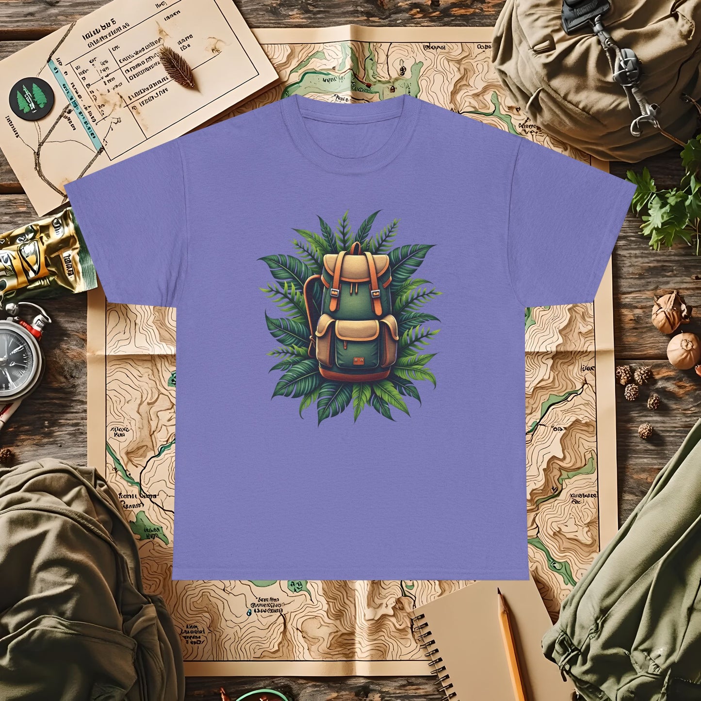 Jungle Adventure Outdoor Adventure T-Shirts | Camping, Hiking, Rafting & Kayaking Tees for Nature Lovers