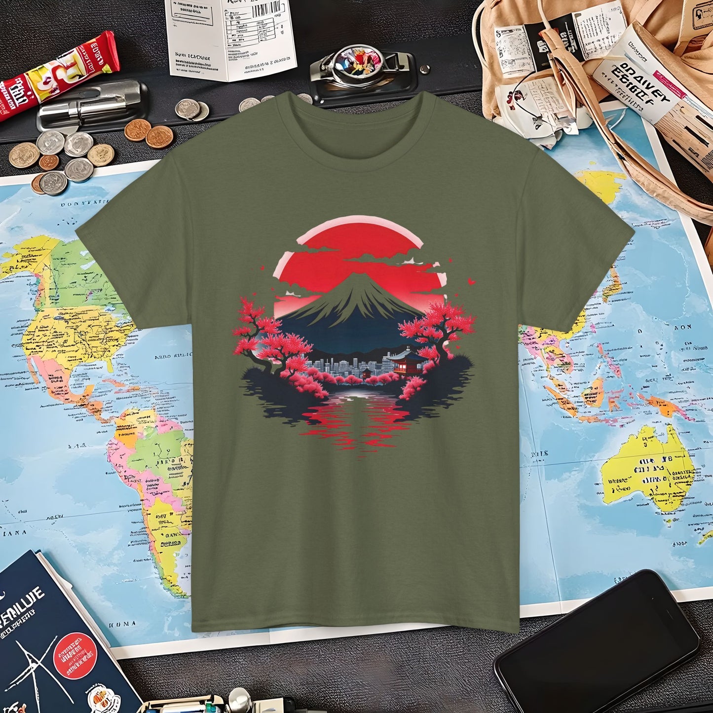 Tokyo Vibes Air Travel T-Shirts | Jetsetter, Airport, and International Flight Tees