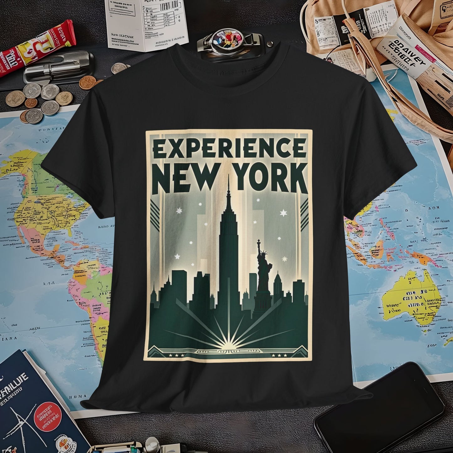 Empire Dreams Air Travel T-Shirts | Jetsetter, Airport, and International Flight Tees