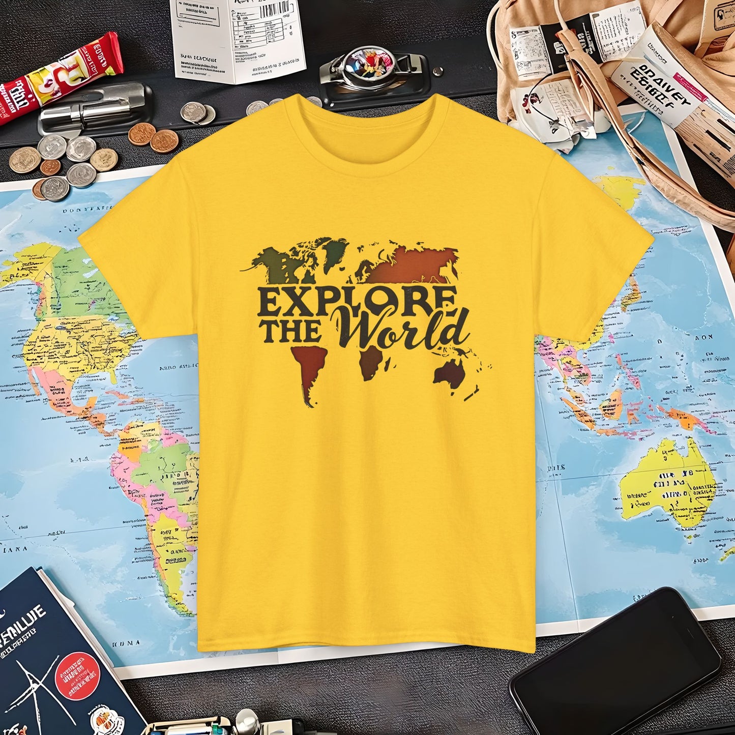 Vintage Explorer Air Travel T-Shirts | Jetsetter, Airport, and International Flight Tees