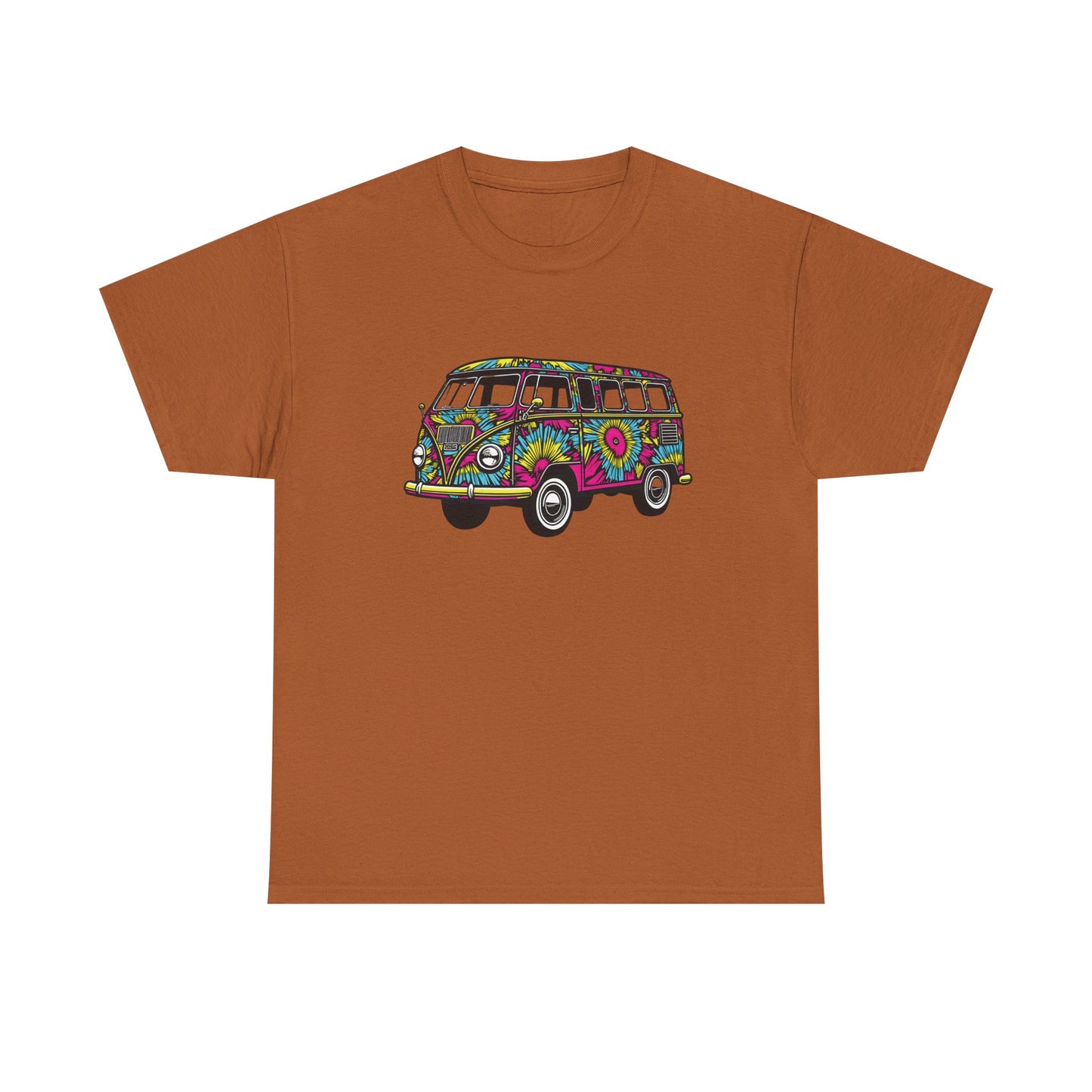 Kaleidoscope Van Road Trip & Vehicle Travel T-Shirts | Car, RV, and Motorcycle Adventure Tees