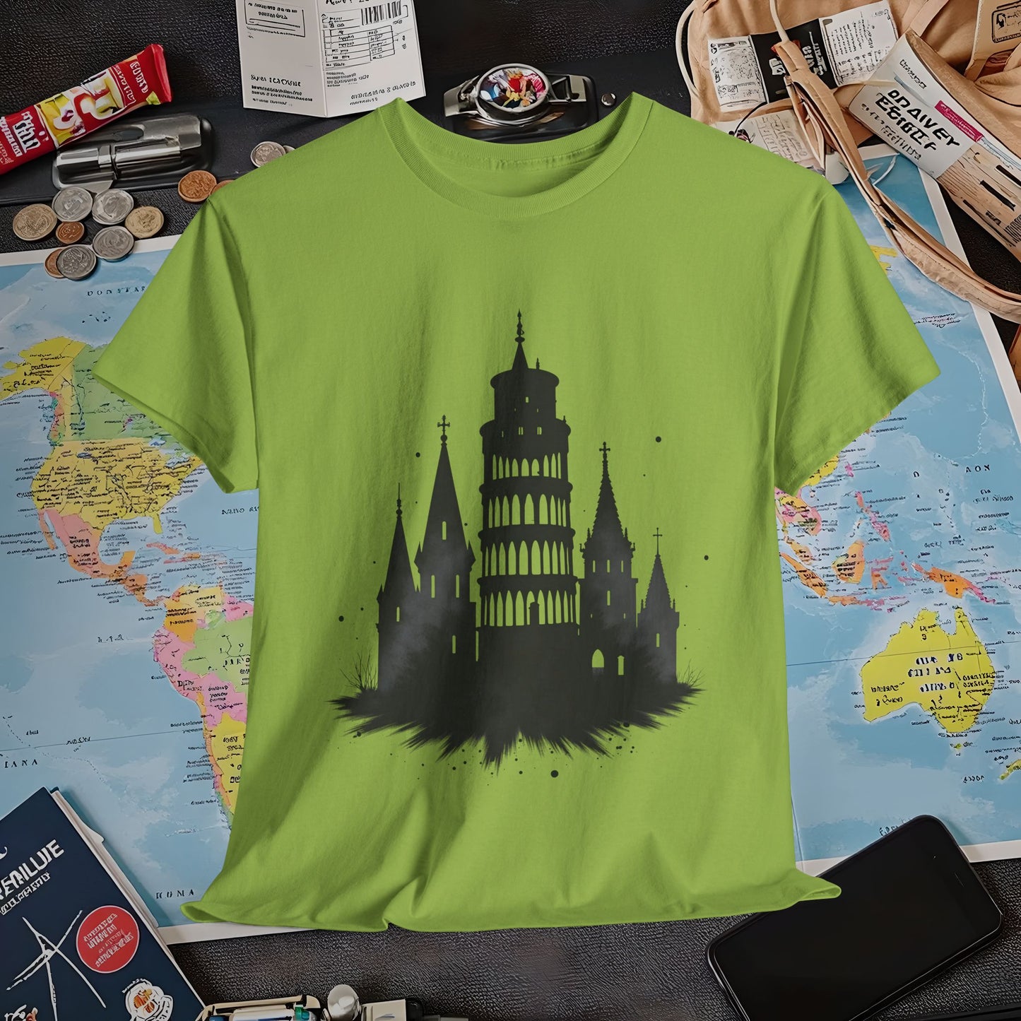 Architectural Fusion Air Travel T-Shirts | Jetsetter, Airport, and International Flight Tees