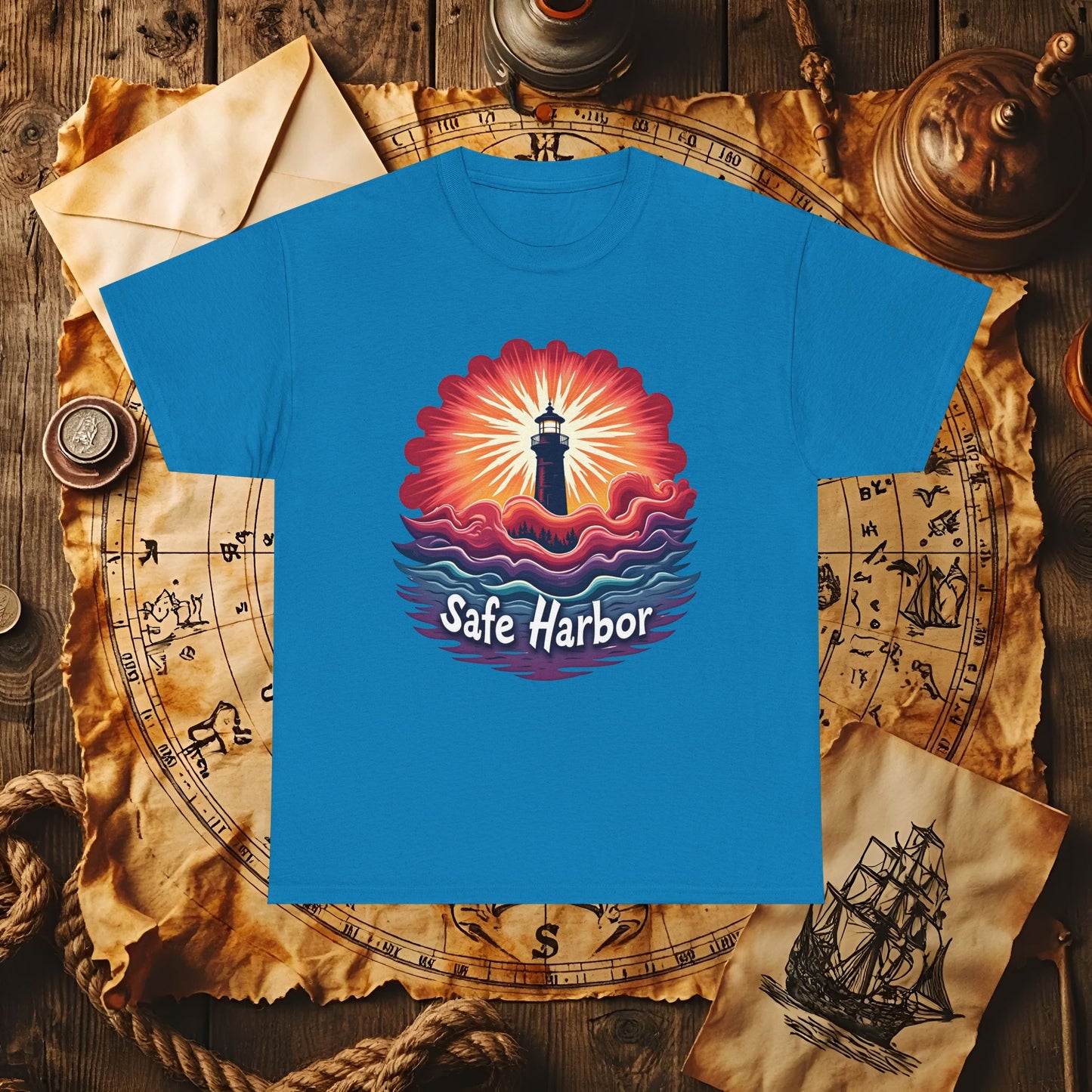 Harbor Glow Cruise Travel T-Shirts | Funny & Stylish Tees for Ocean Adventures