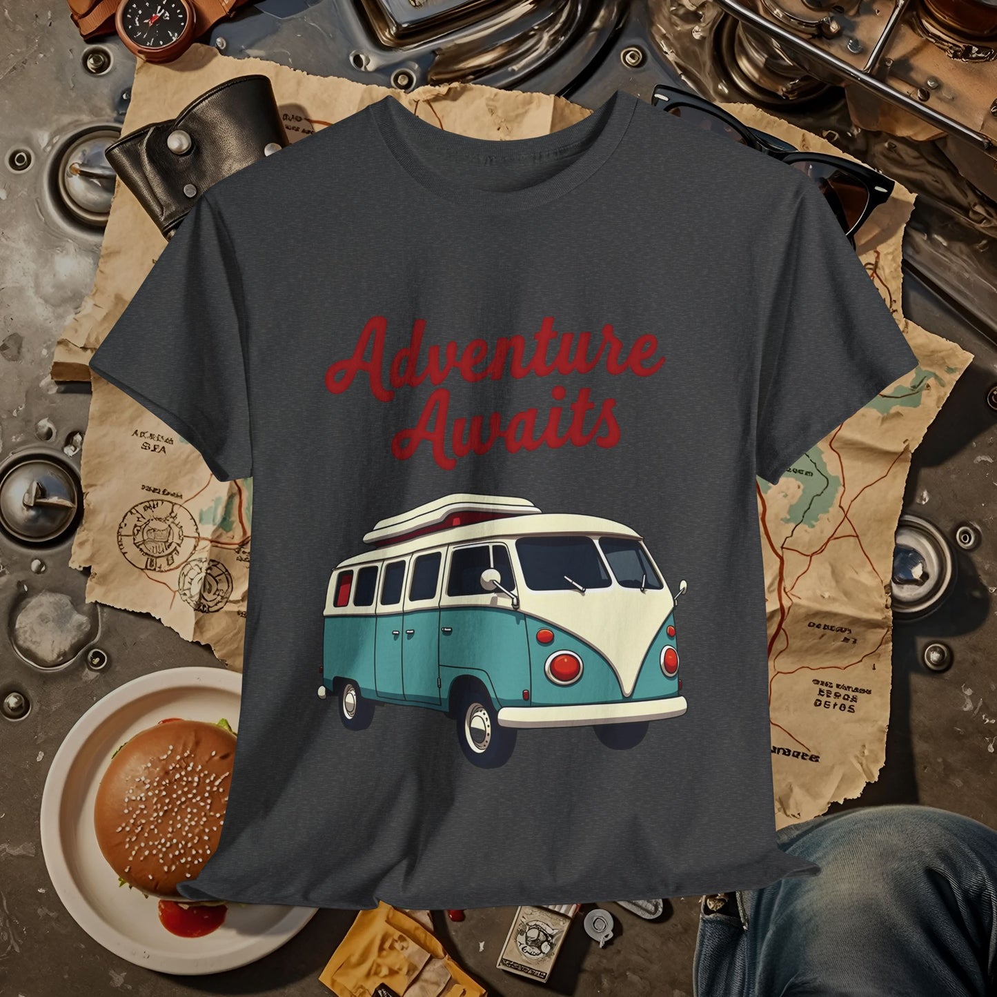 Wanderlust Van Road Trip & Vehicle Travel T-Shirts | Car, RV, and Motorcycle Adventure Tees