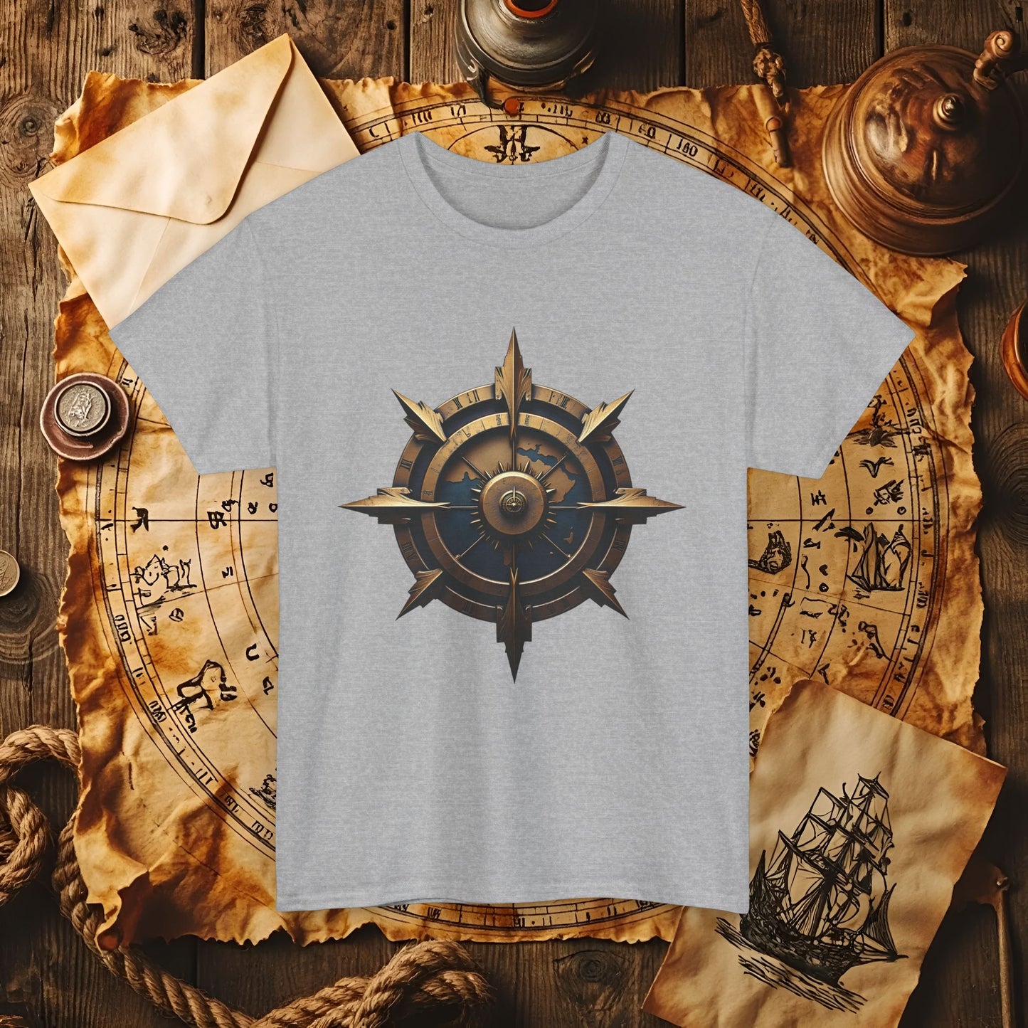 Ancient Emblem Cruise Travel T-Shirts | Funny & Stylish Tees for Ocean Adventures
