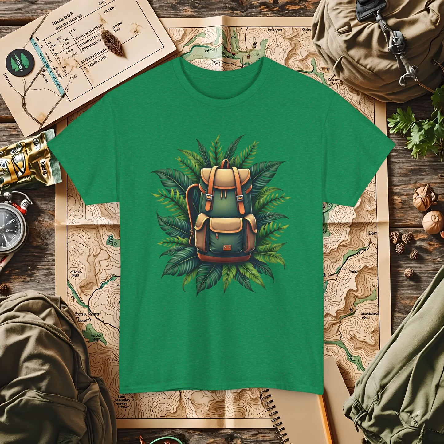 Jungle Adventure Outdoor Adventure T-Shirts | Camping, Hiking, Rafting & Kayaking Tees for Nature Lovers