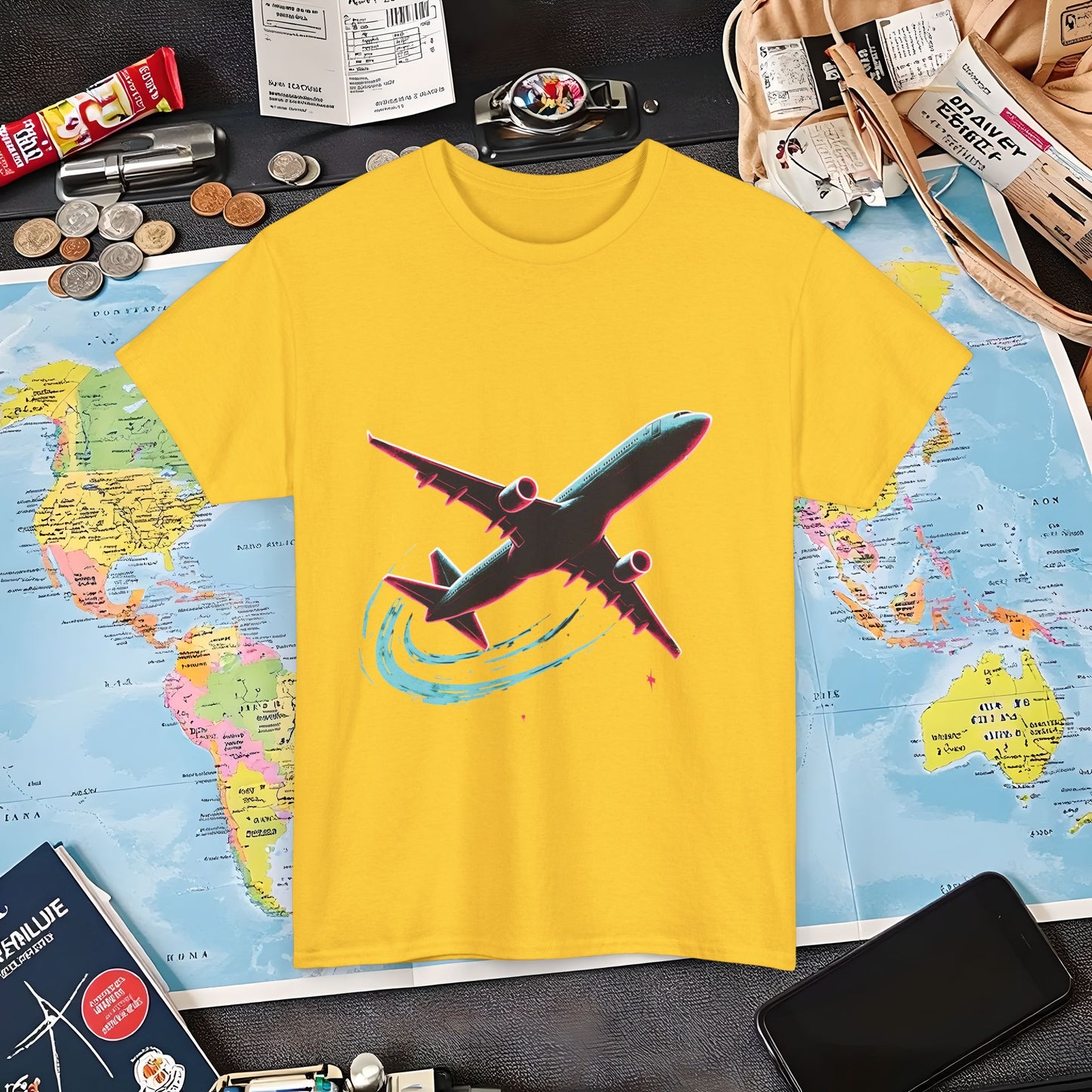 Takeoff Air Travel T-Shirts | Jetsetter, Airport, and International Flight Tees