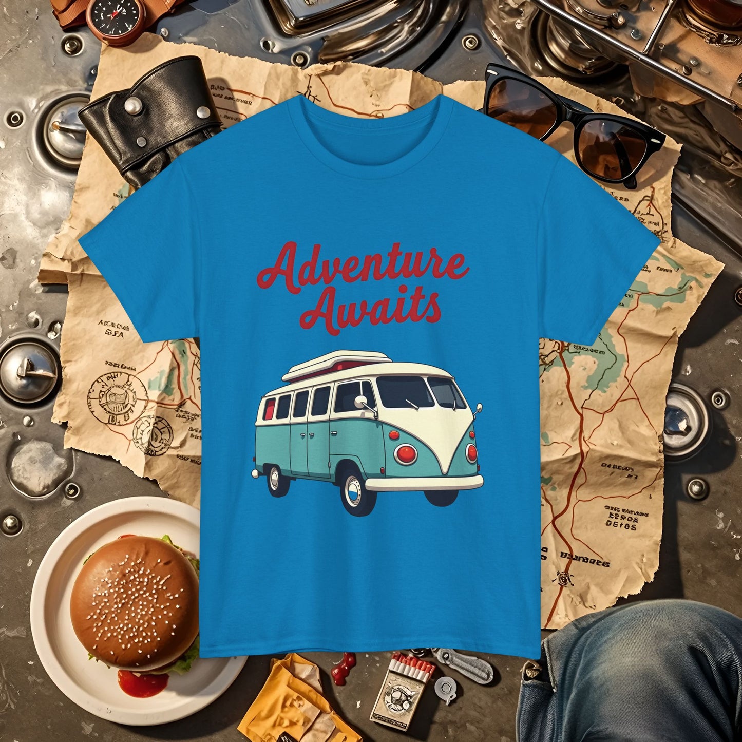Wanderlust Van Road Trip & Vehicle Travel T-Shirts | Car, RV, and Motorcycle Adventure Tees