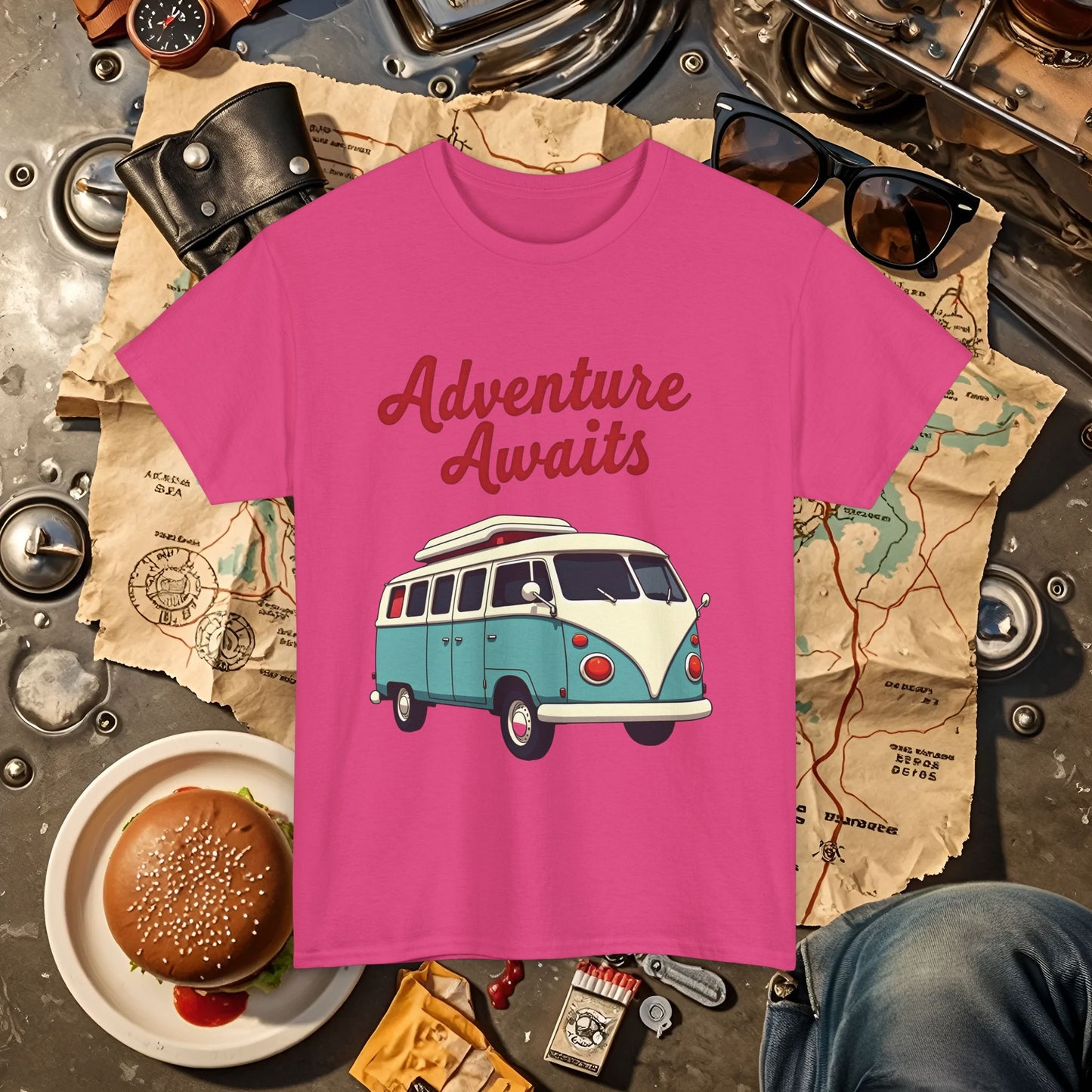 Wanderlust Van Road Trip & Vehicle Travel T-Shirts | Car, RV, and Motorcycle Adventure Tees