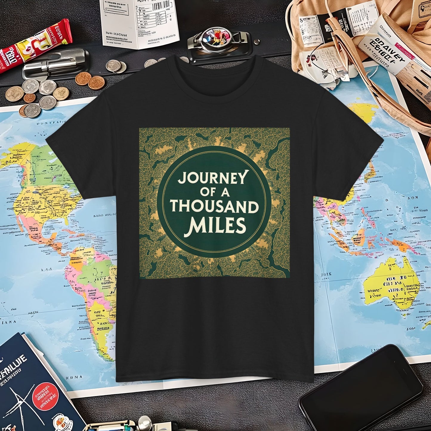 Wanderlust JourneyAir Travel T-Shirts | Jetsetter, Airport, and International Flight Tees
