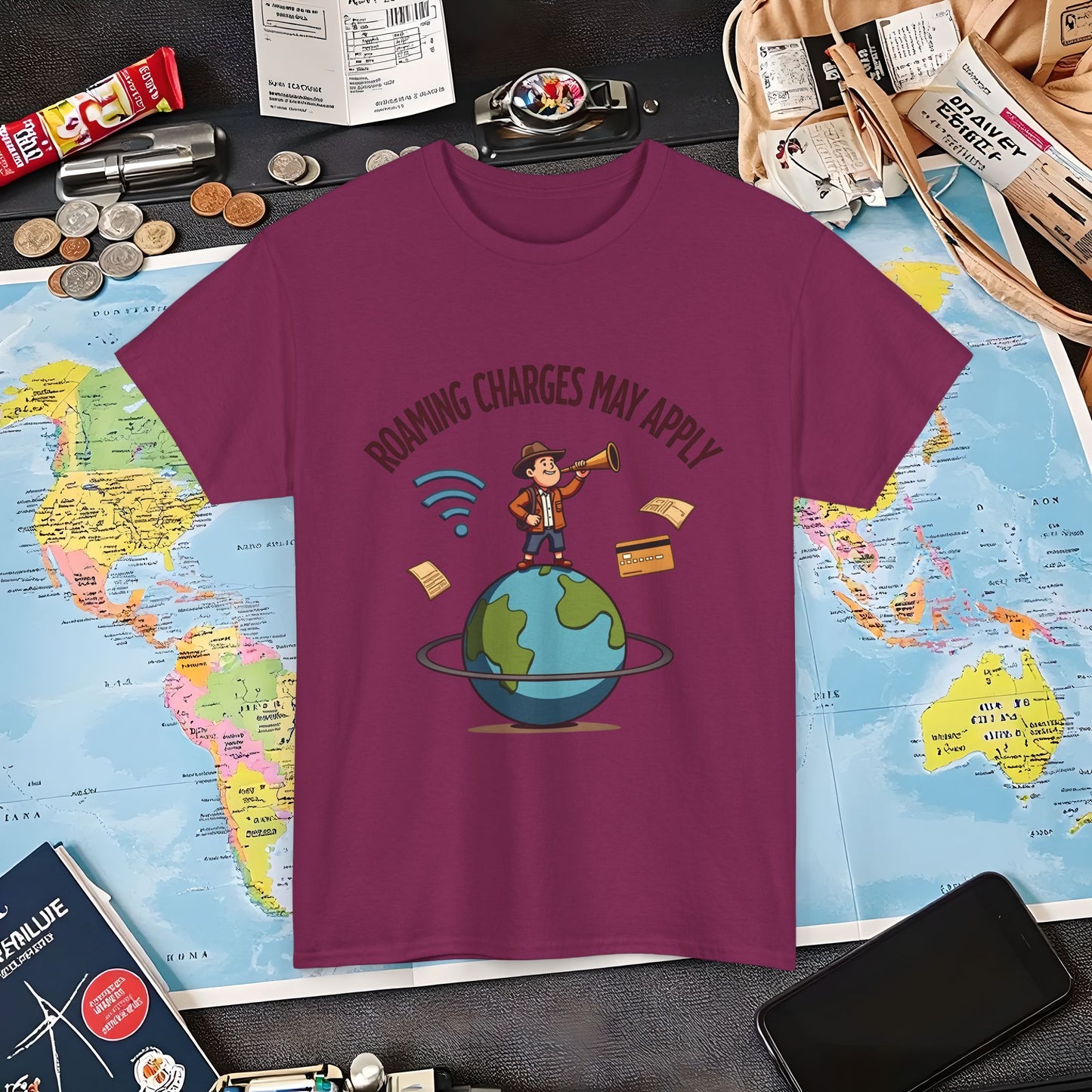 Globe Explorer Air Travel T-Shirts | Jetsetter, Airport, and International Flight Tees