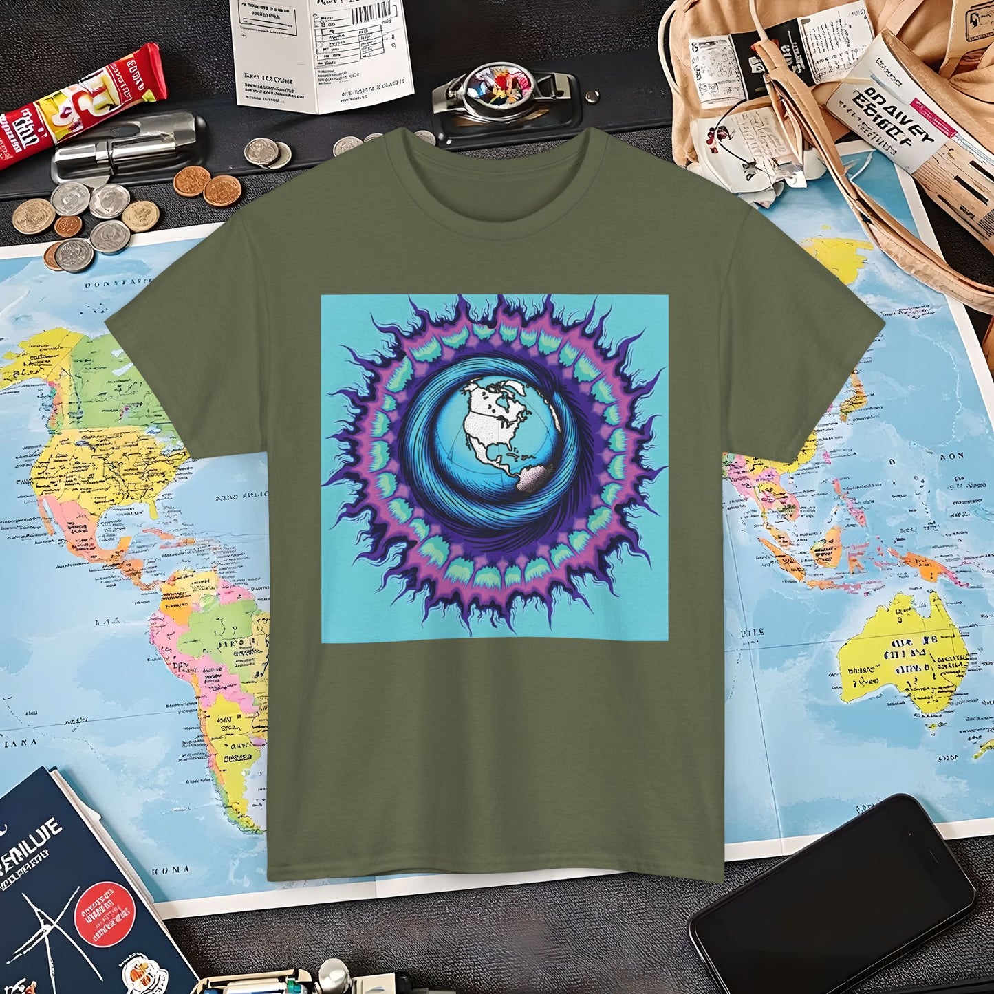 Adventure Aura Air Travel T-Shirts | Jetsetter, Airport, and International Flight Tees