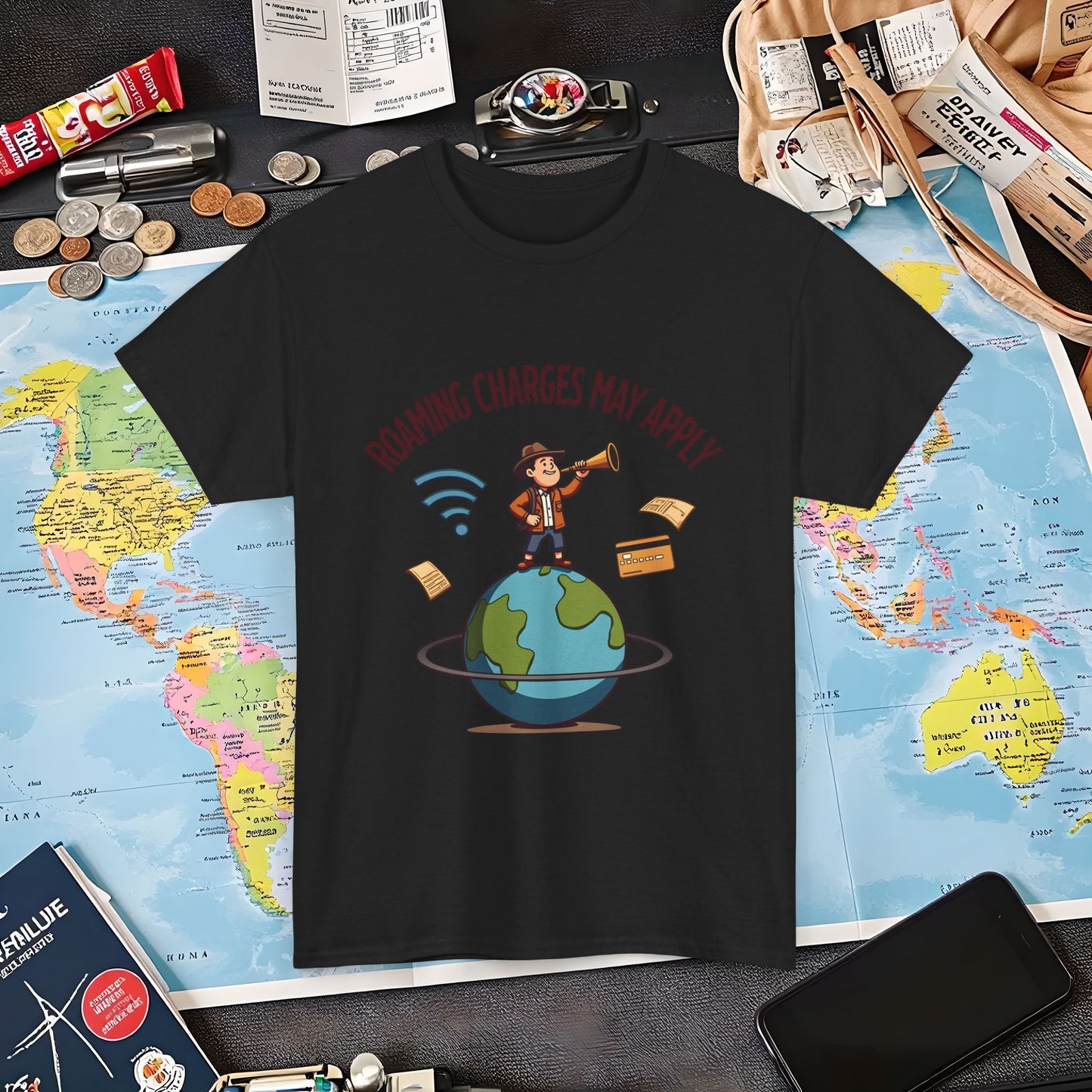 Globe Explorer Air Travel T-Shirts | Jetsetter, Airport, and International Flight Tees