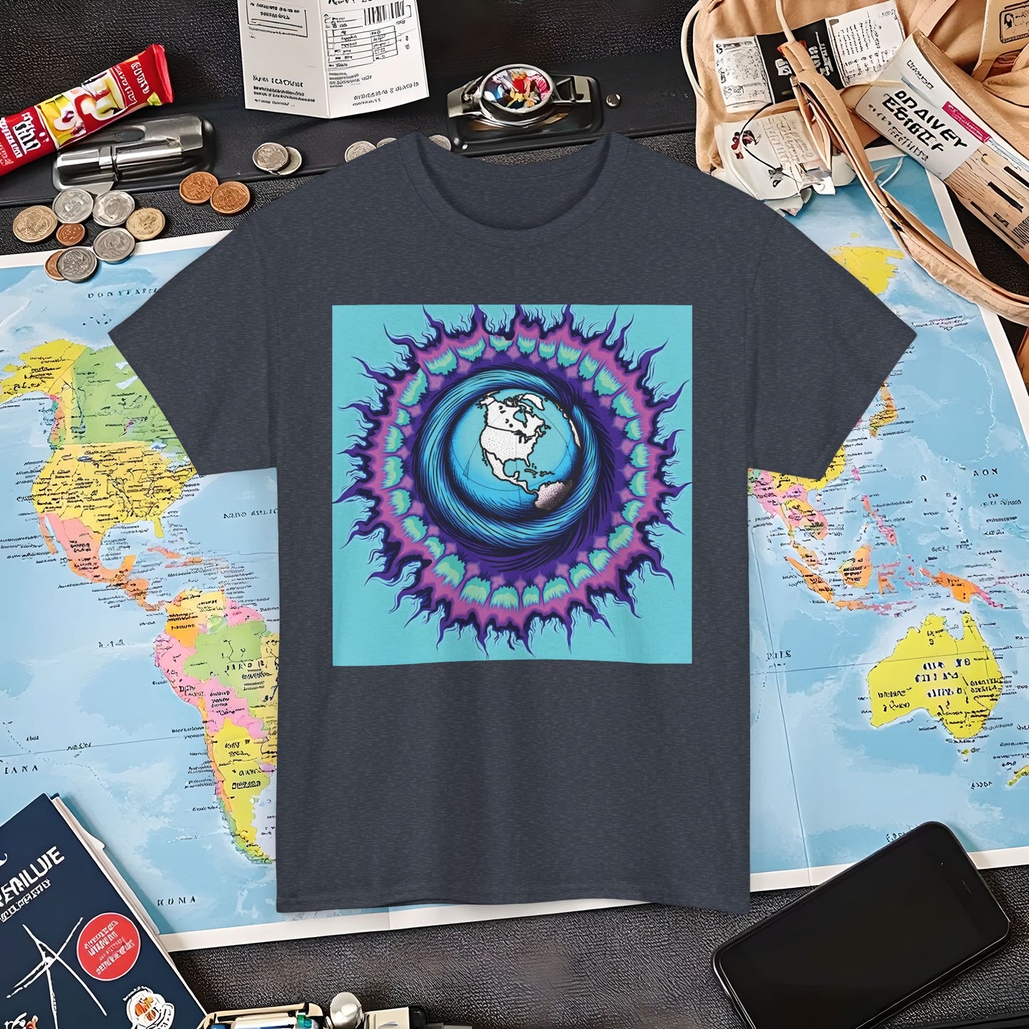 Adventure Aura Air Travel T-Shirts | Jetsetter, Airport, and International Flight Tees