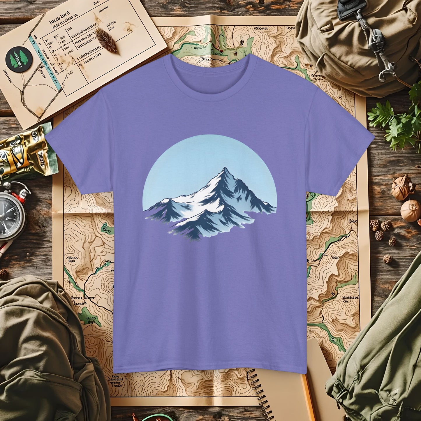 Mountain Escape Outdoor Adventure T-Shirts | Camping, Hiking, Rafting & Kayaking Tees for Nature Lovers
