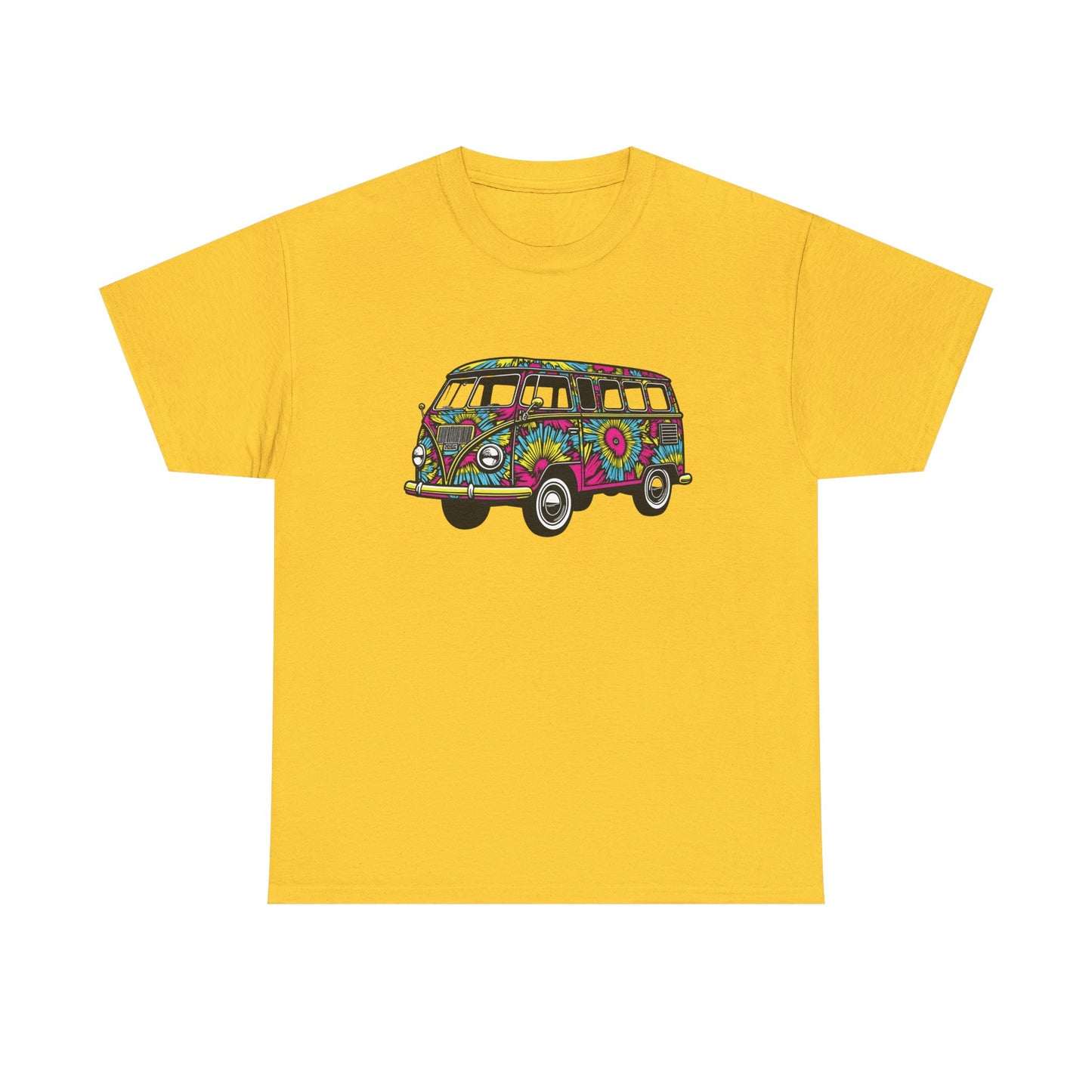 Kaleidoscope Van Road Trip & Vehicle Travel T-Shirts | Car, RV, and Motorcycle Adventure Tees
