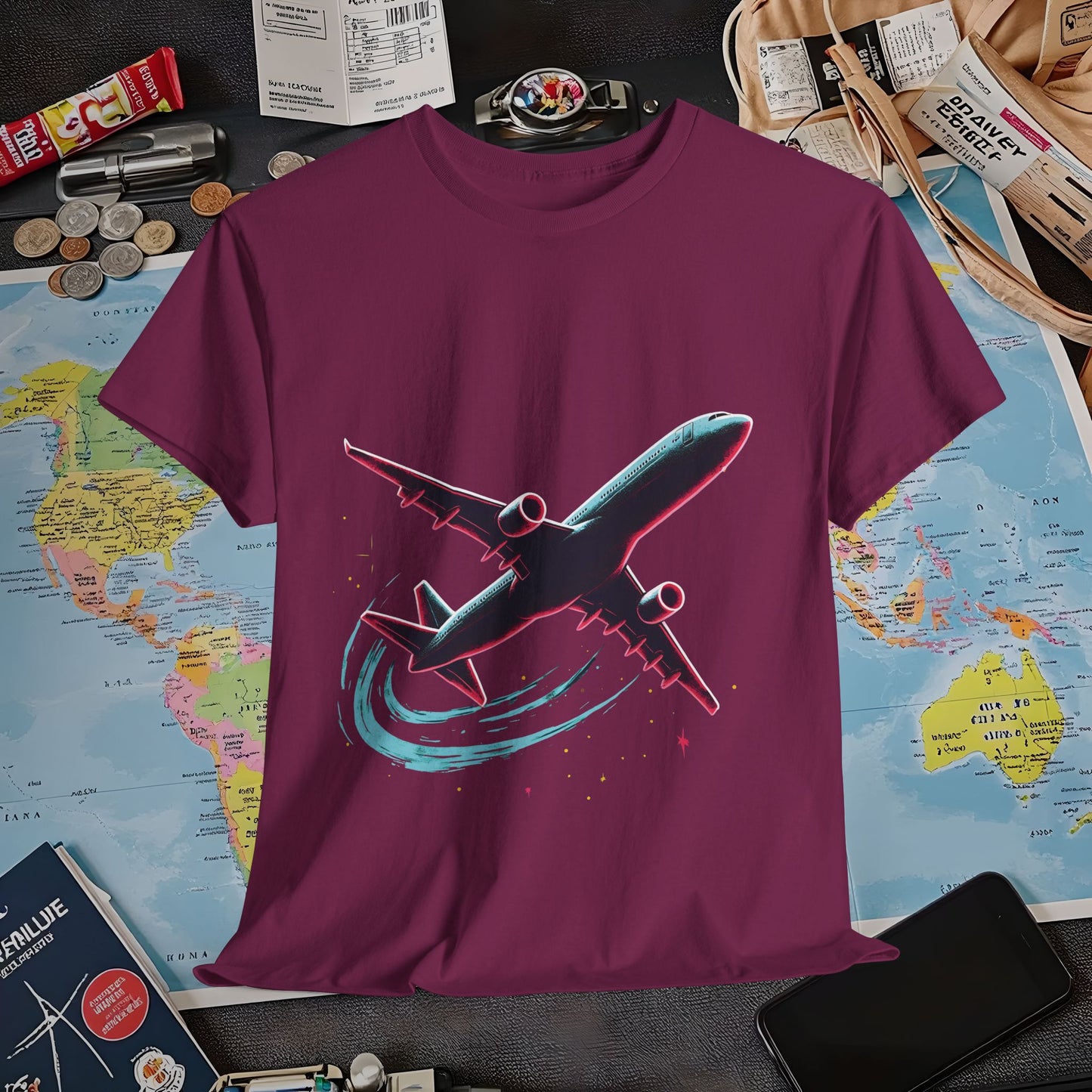 Takeoff Air Travel T-Shirts | Jetsetter, Airport, and International Flight Tees