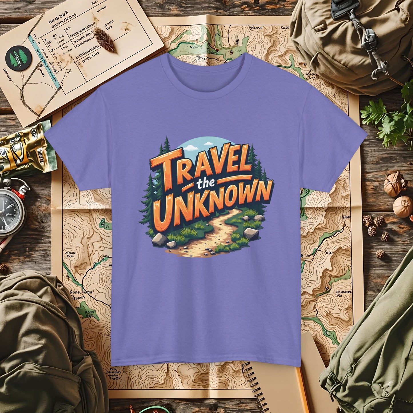Adventurous Journey Outdoor Adventure T-Shirts | Camping, Hiking, Rafting & Kayaking Tees for Nature Lovers