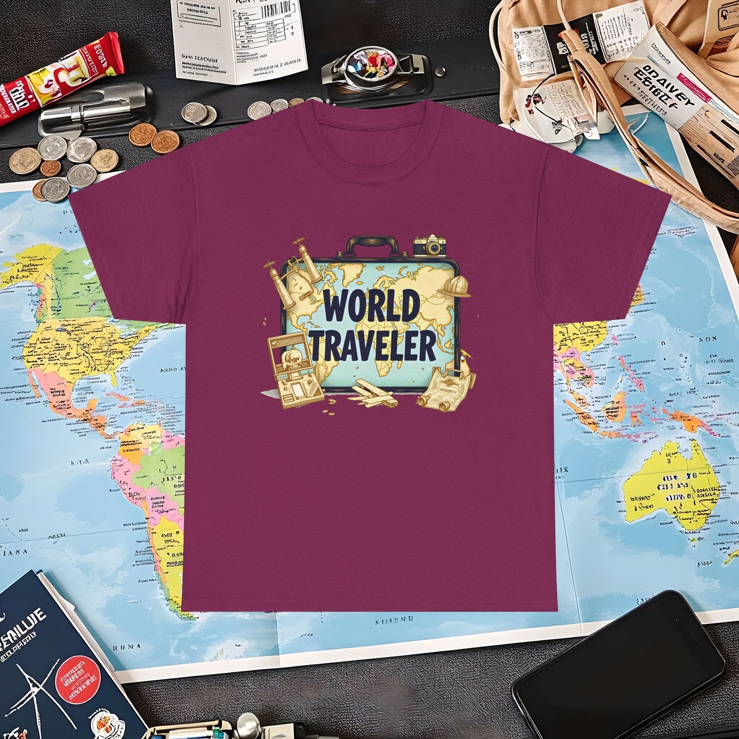 Travel Bliss Air Travel T-Shirts | Jetsetter, Airport, and International Flight Tees