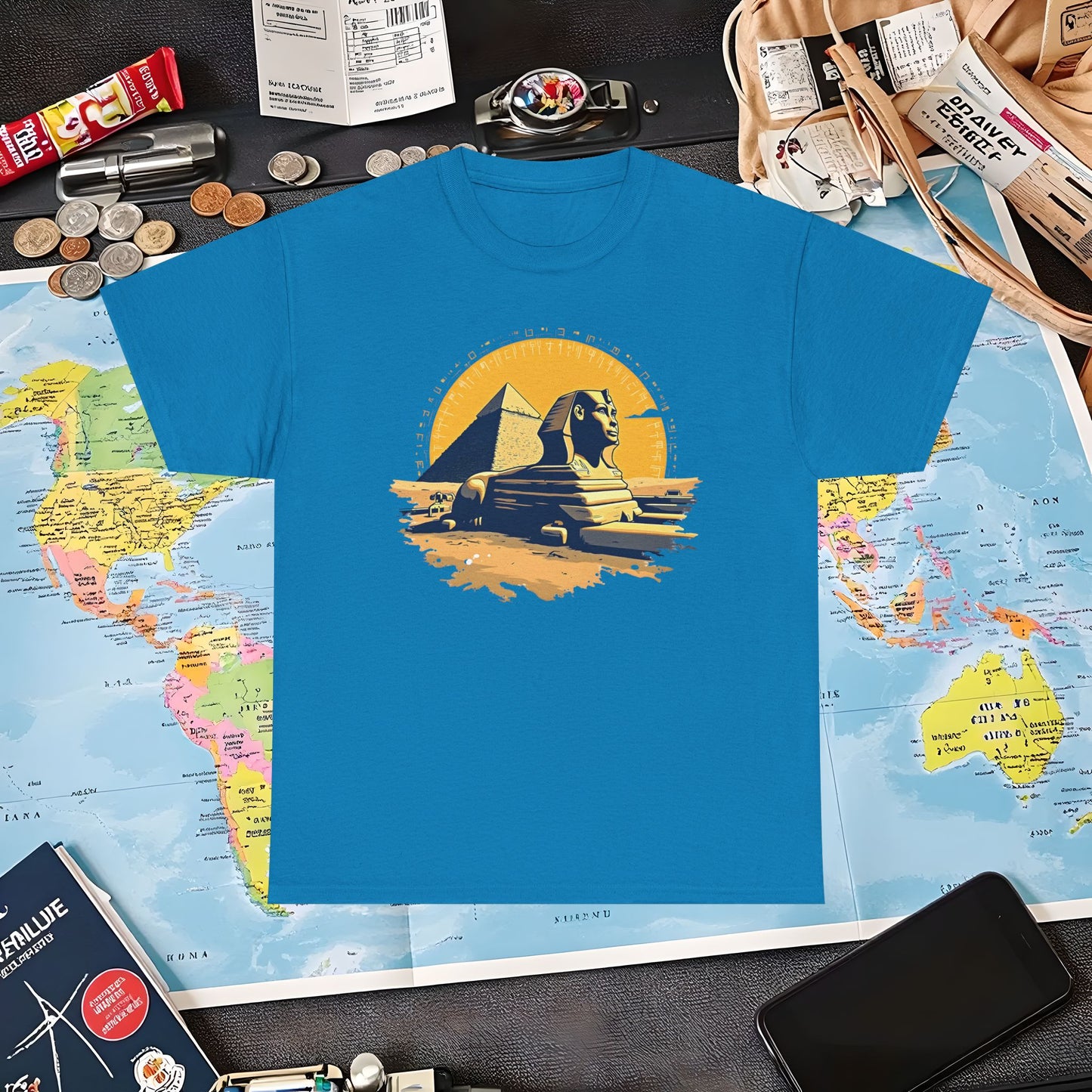 Cairo Mystique Air Travel T-Shirts | Jetsetter, Airport, and International Flight Tees
