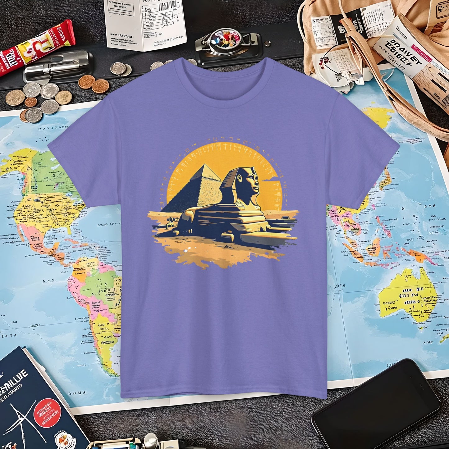 Cairo Mystique Air Travel T-Shirts | Jetsetter, Airport, and International Flight Tees