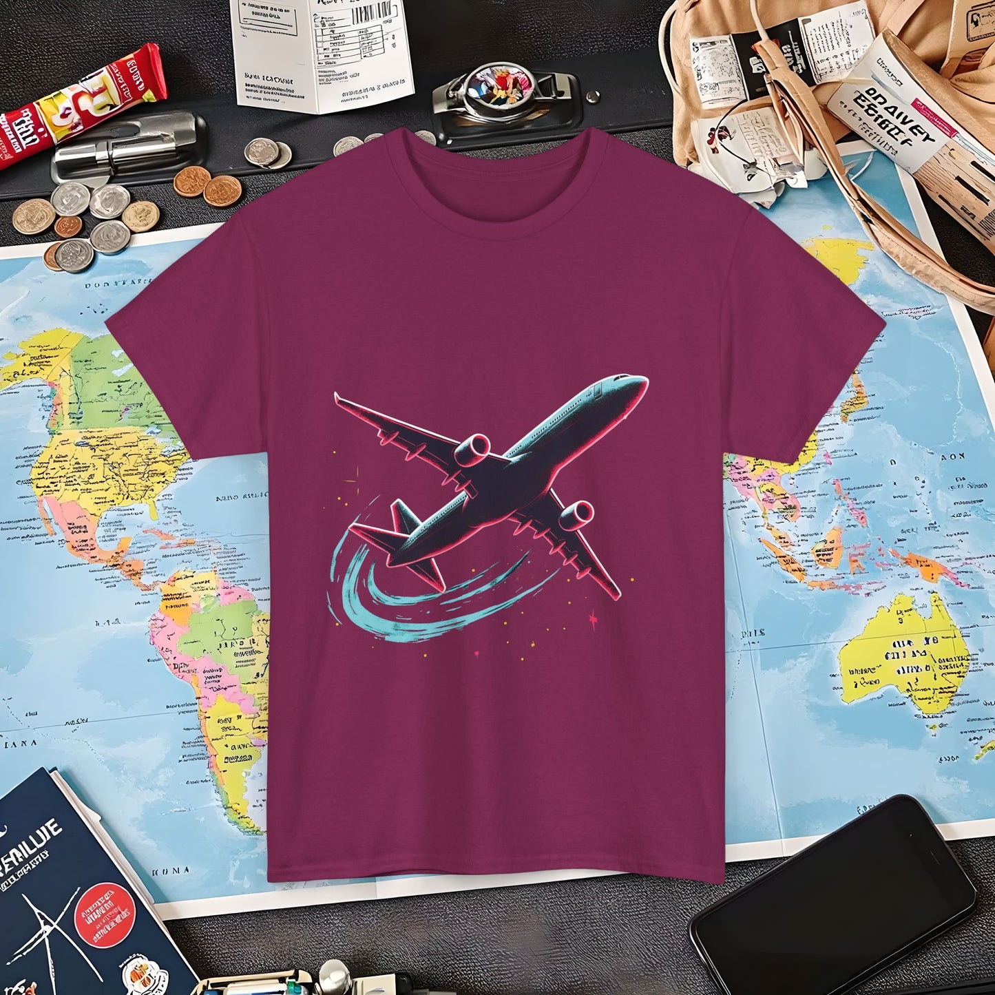 Takeoff Air Travel T-Shirts | Jetsetter, Airport, and International Flight Tees