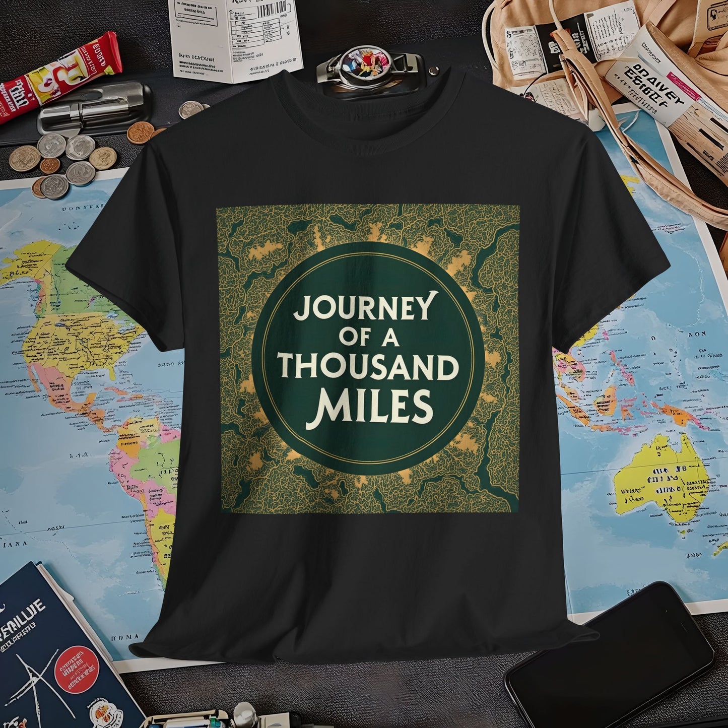 Wanderlust JourneyAir Travel T-Shirts | Jetsetter, Airport, and International Flight Tees