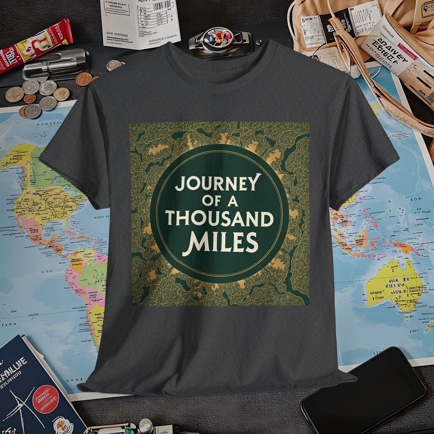 Wanderlust JourneyAir Travel T-Shirts | Jetsetter, Airport, and International Flight Tees