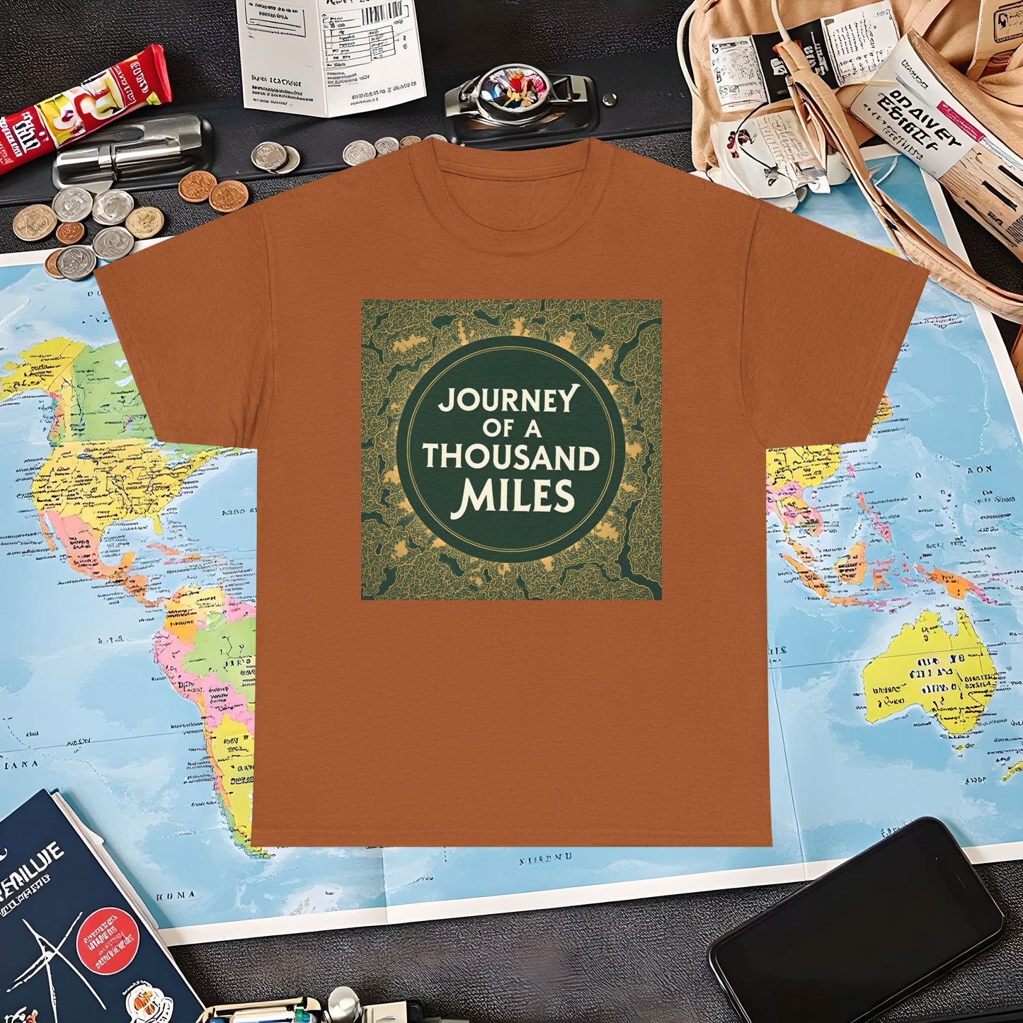 Wanderlust JourneyAir Travel T-Shirts | Jetsetter, Airport, and International Flight Tees