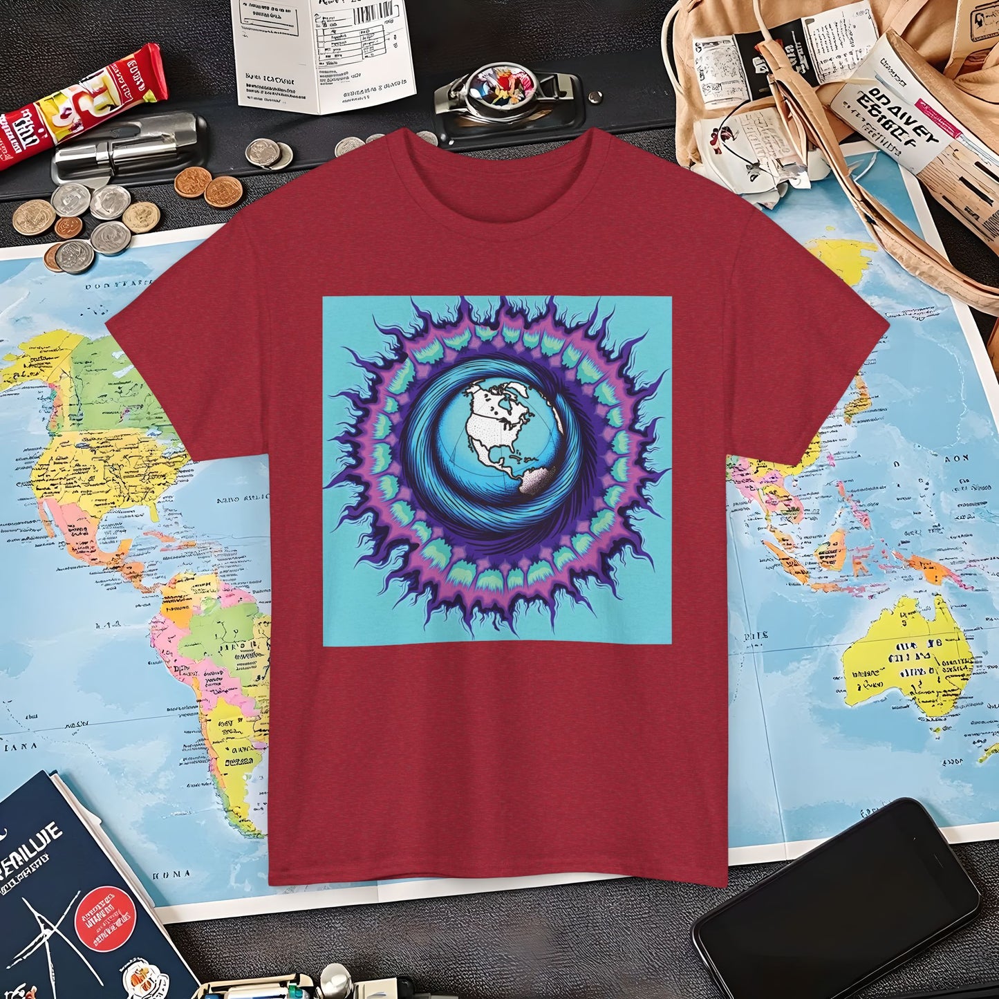 Adventure Aura Air Travel T-Shirts | Jetsetter, Airport, and International Flight Tees