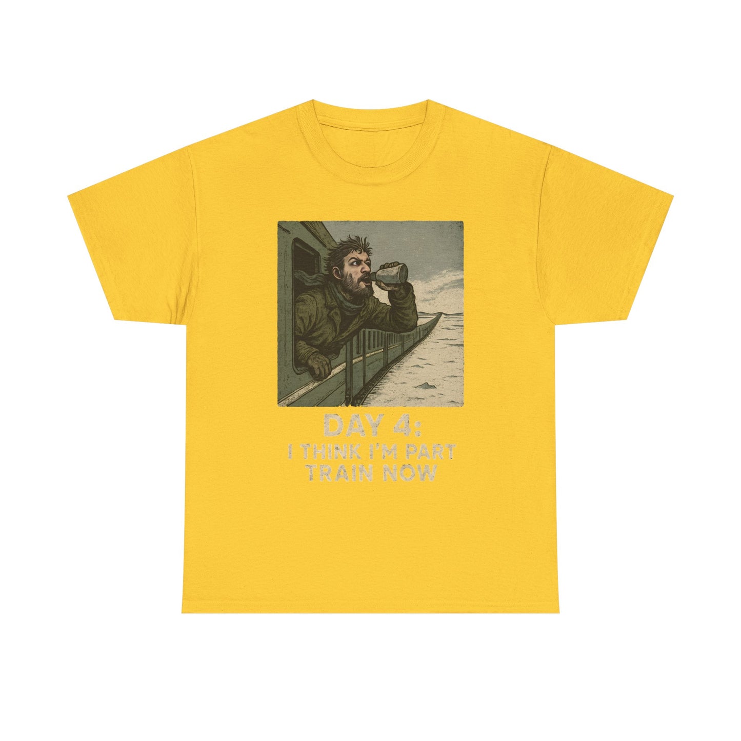 Day 4: I Think I Am Part Train – Feral Traveler’s Siberian Railroad Tee Road Trip & Vehicle Travel T-Shirts | Car, RV, and Motorcycle Adventure Tees