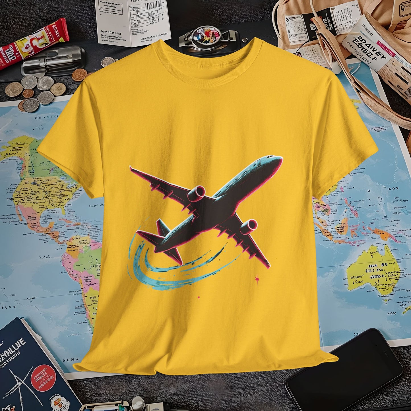 Takeoff Air Travel T-Shirts | Jetsetter, Airport, and International Flight Tees