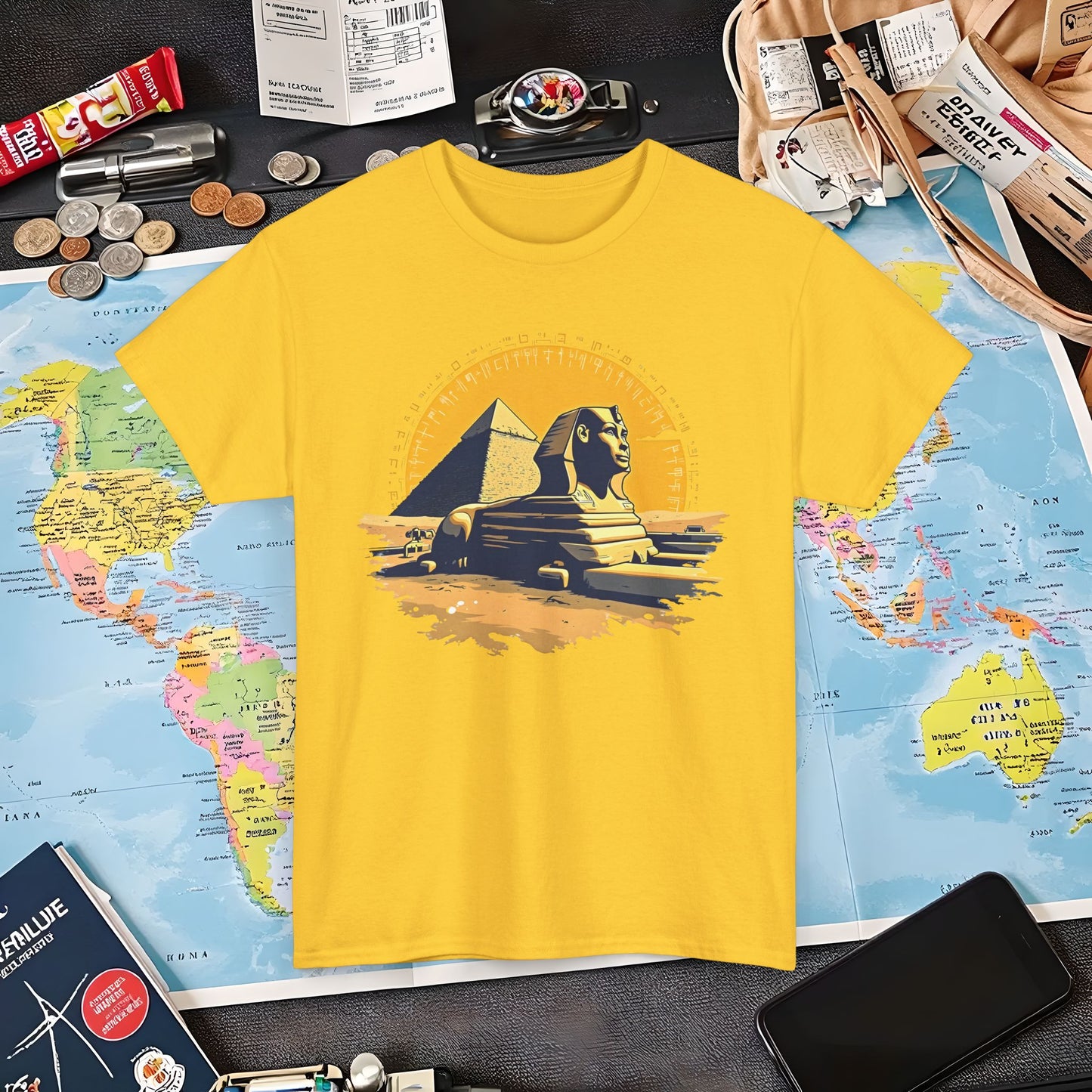 Cairo Mystique Air Travel T-Shirts | Jetsetter, Airport, and International Flight Tees