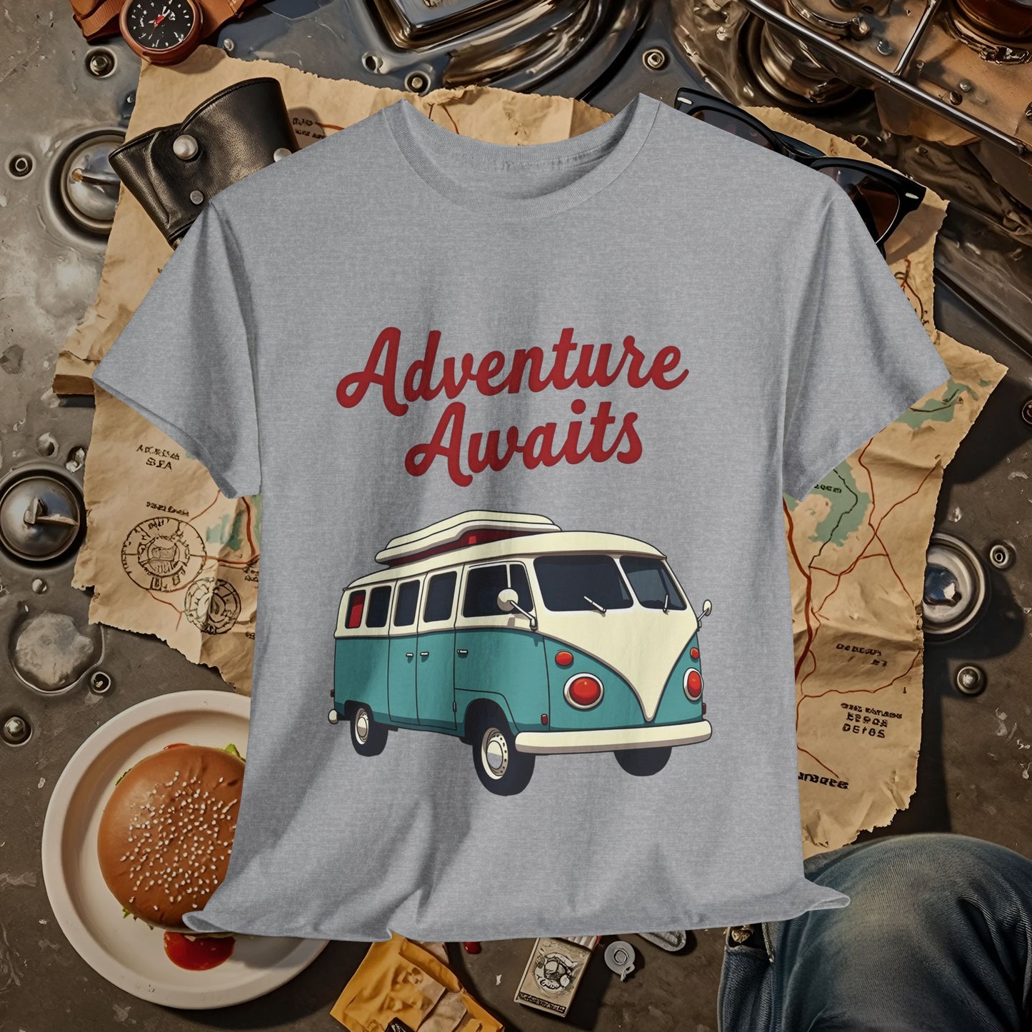 Wanderlust Van Road Trip & Vehicle Travel T-Shirts | Car, RV, and Motorcycle Adventure Tees