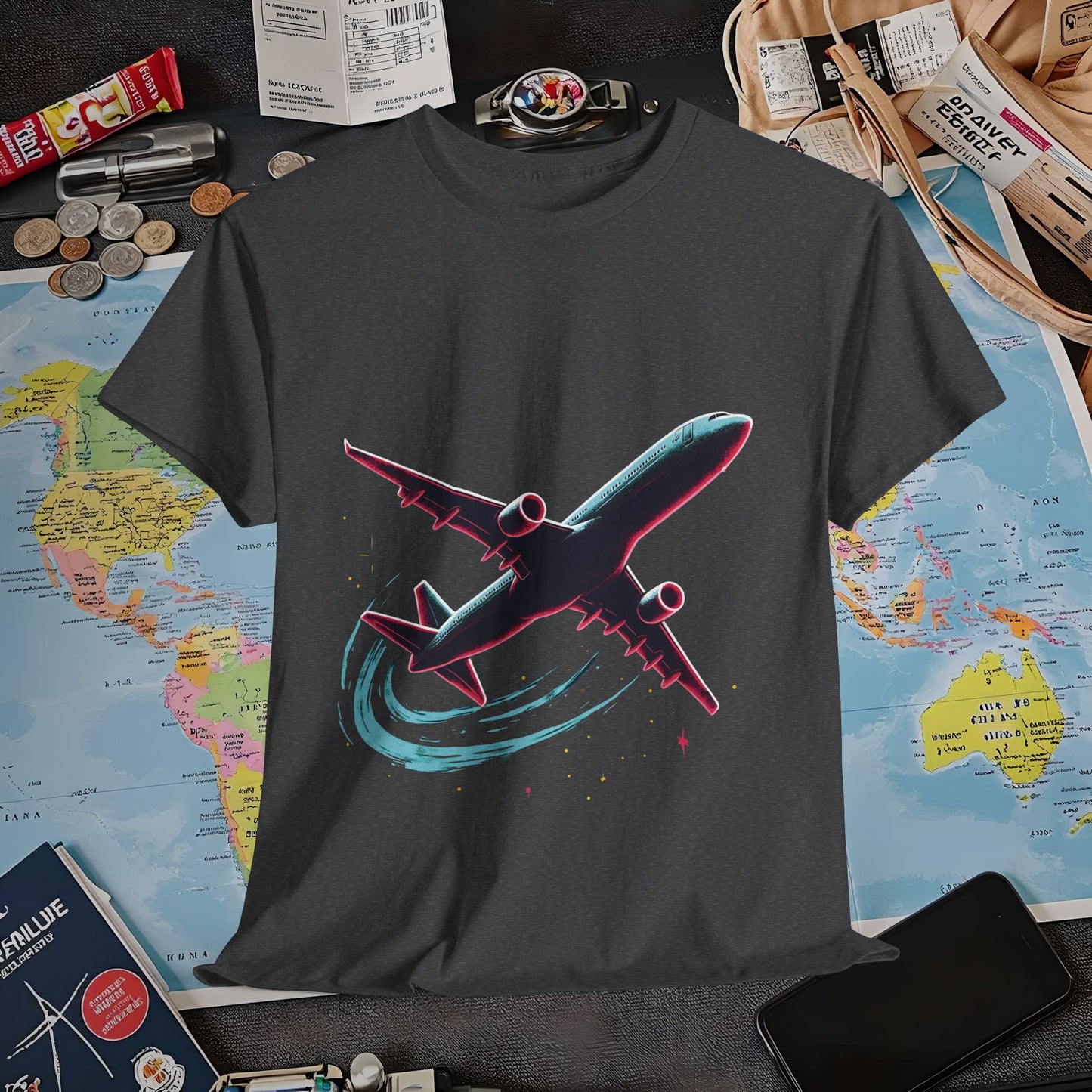 Takeoff Air Travel T-Shirts | Jetsetter, Airport, and International Flight Tees