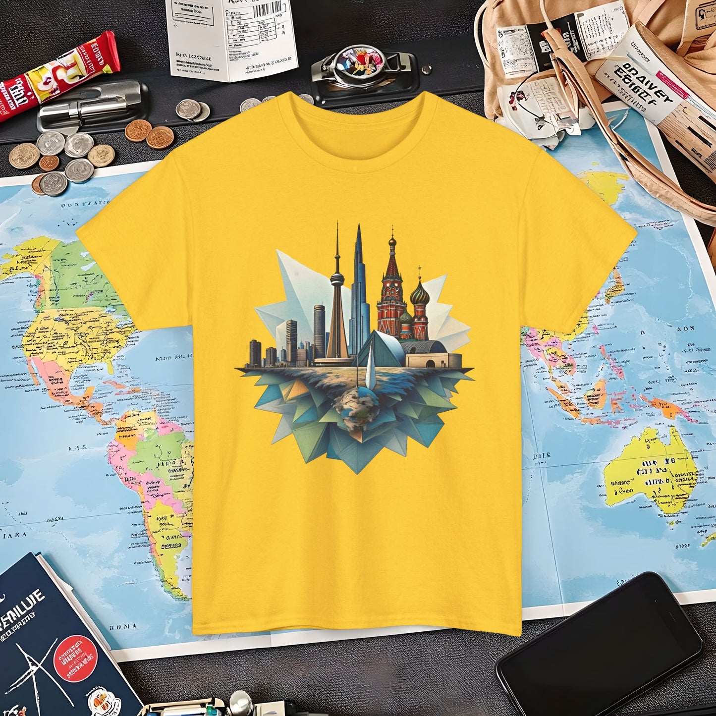 Urban Geometry Air Travel T-Shirts | Jetsetter, Airport, and International Flight Tees