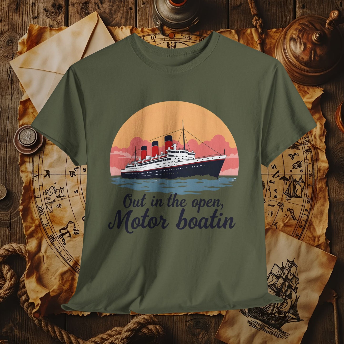Nostalgic Voyage Cruise Travel T-Shirts | Funny & Stylish Tees for Ocean Adventures