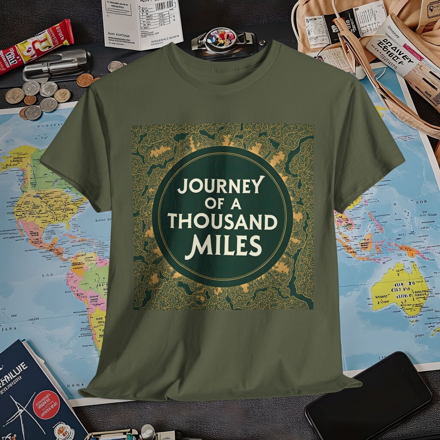 Wanderlust JourneyAir Travel T-Shirts | Jetsetter, Airport, and International Flight Tees