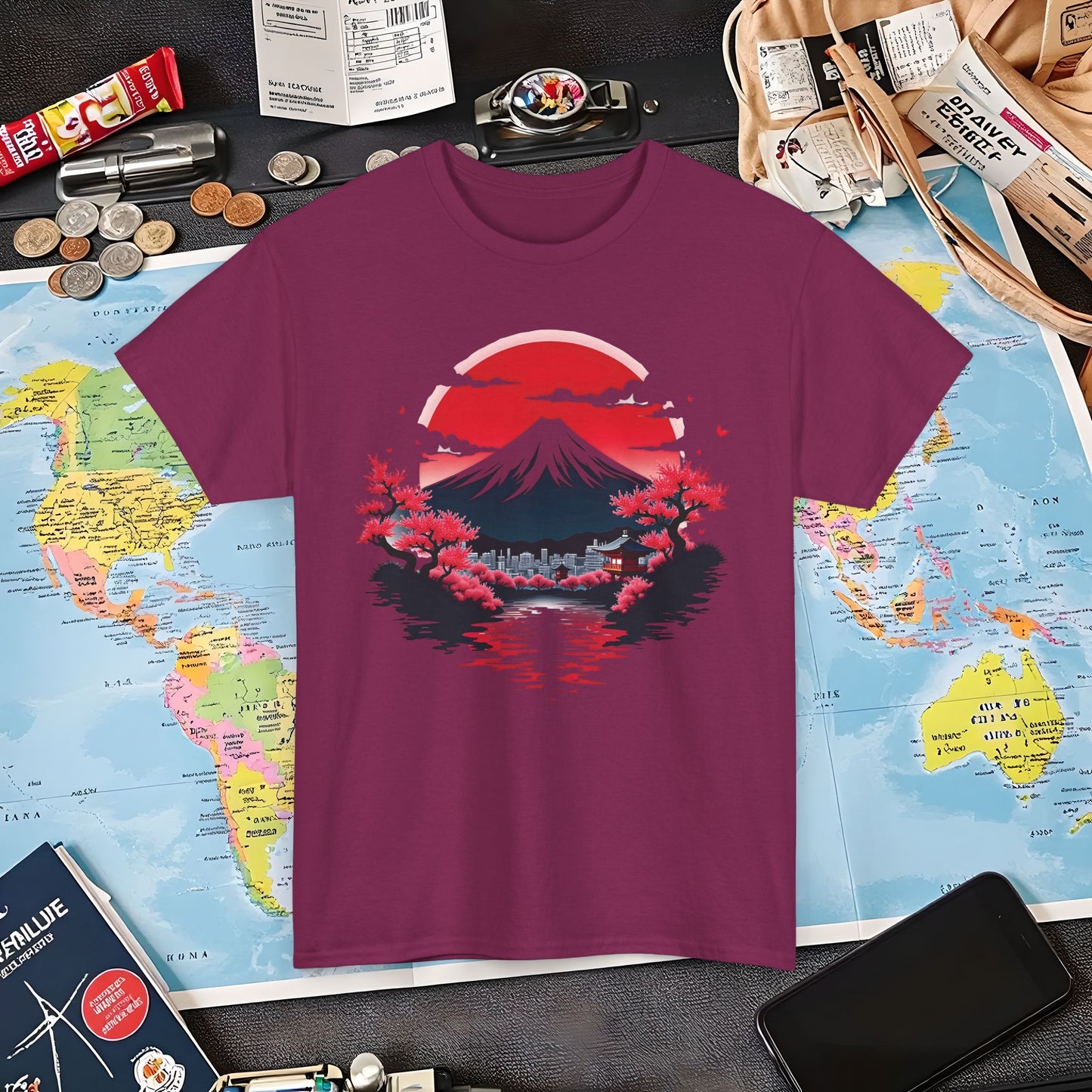 Tokyo Vibes Air Travel T-Shirts | Jetsetter, Airport, and International Flight Tees