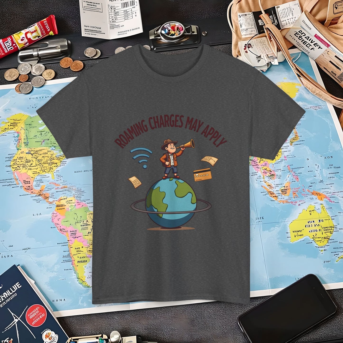 Globe Explorer Air Travel T-Shirts | Jetsetter, Airport, and International Flight Tees