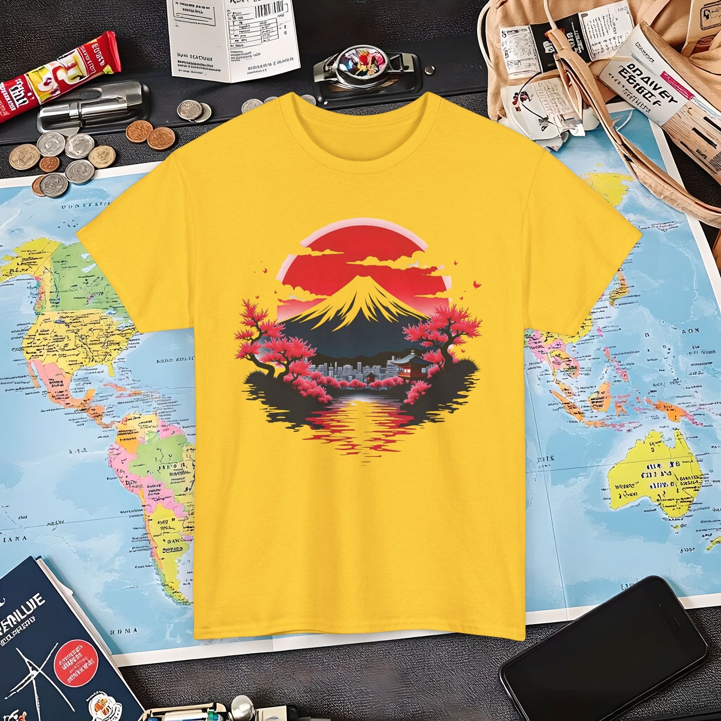Tokyo Vibes Air Travel T-Shirts | Jetsetter, Airport, and International Flight Tees